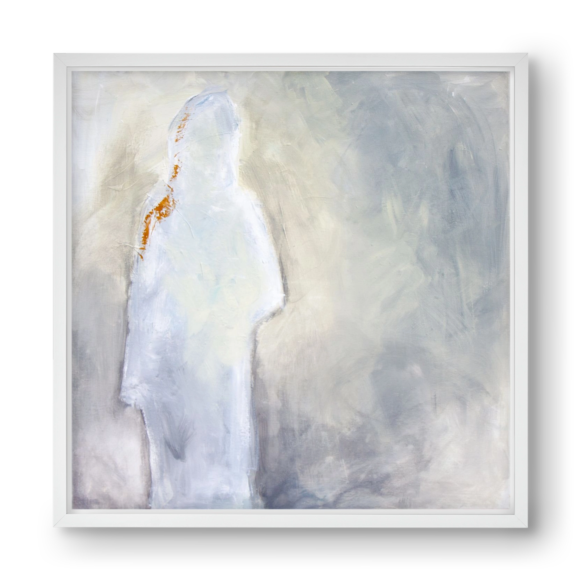 I'm with you, 40x40 cm (40x40 cm), Fehér keret