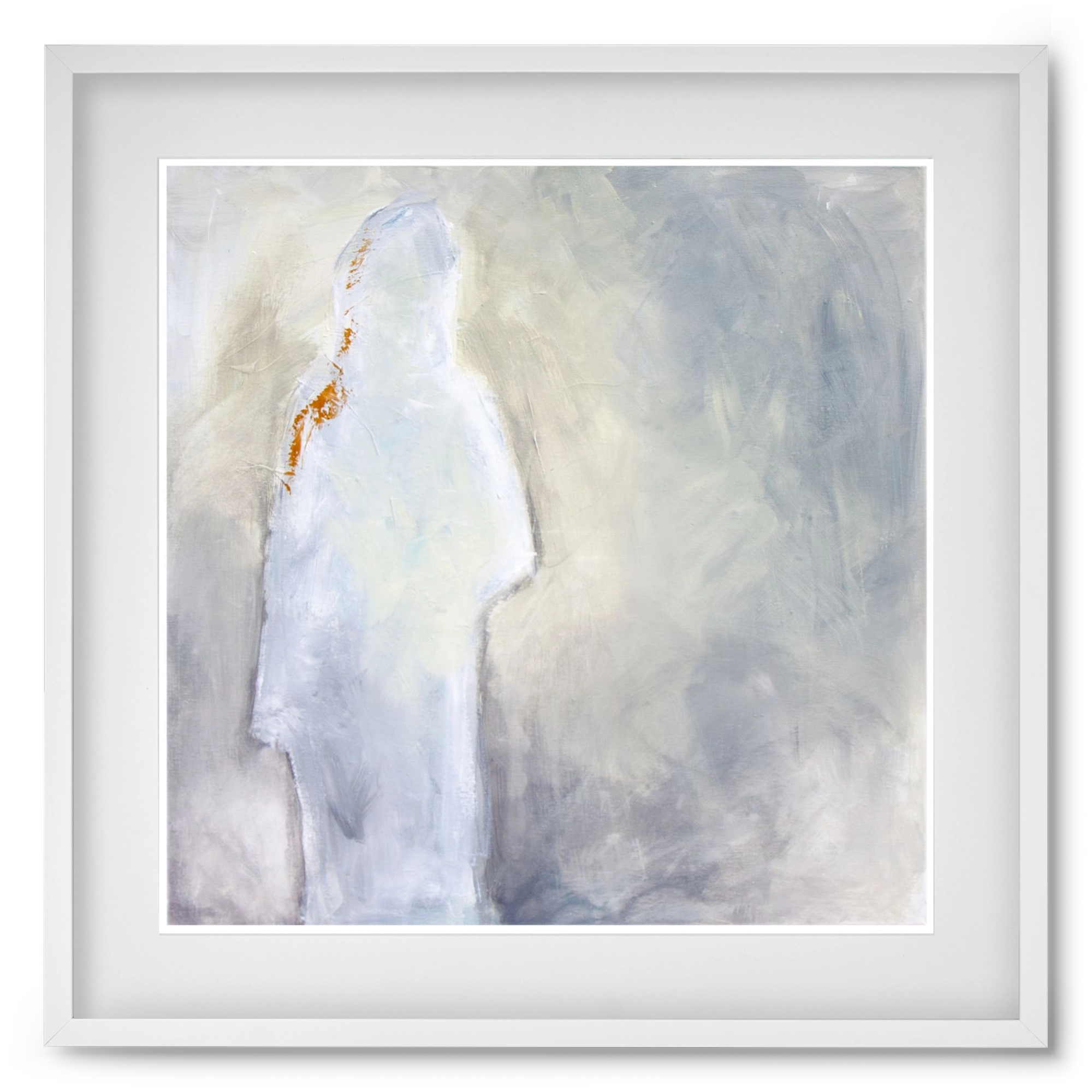 I'm with you, 50x50 cm (40x40 cm), Fehér keret, paszpartuval