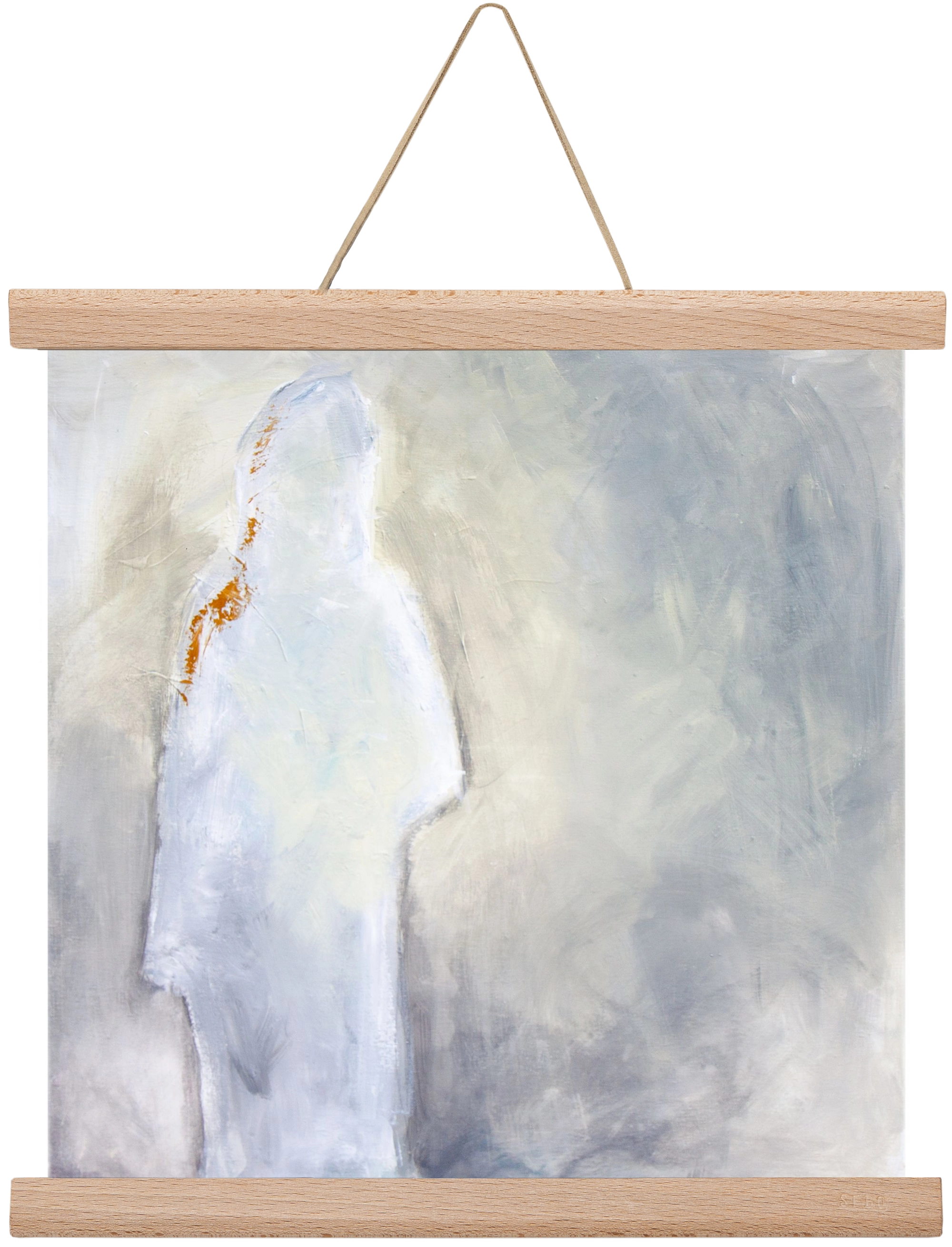 I'm with you, 30x30 cm (30x30 cm), Tölgy akasztó