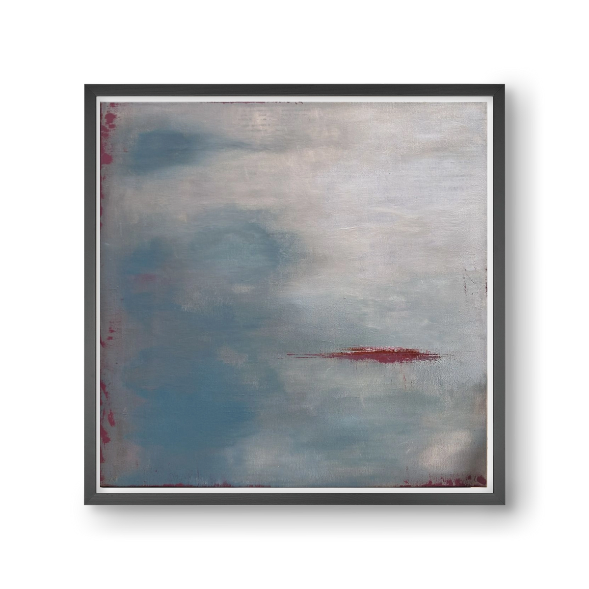 megérkezik, 30x30 cm (30x30 cm), Fekete keret