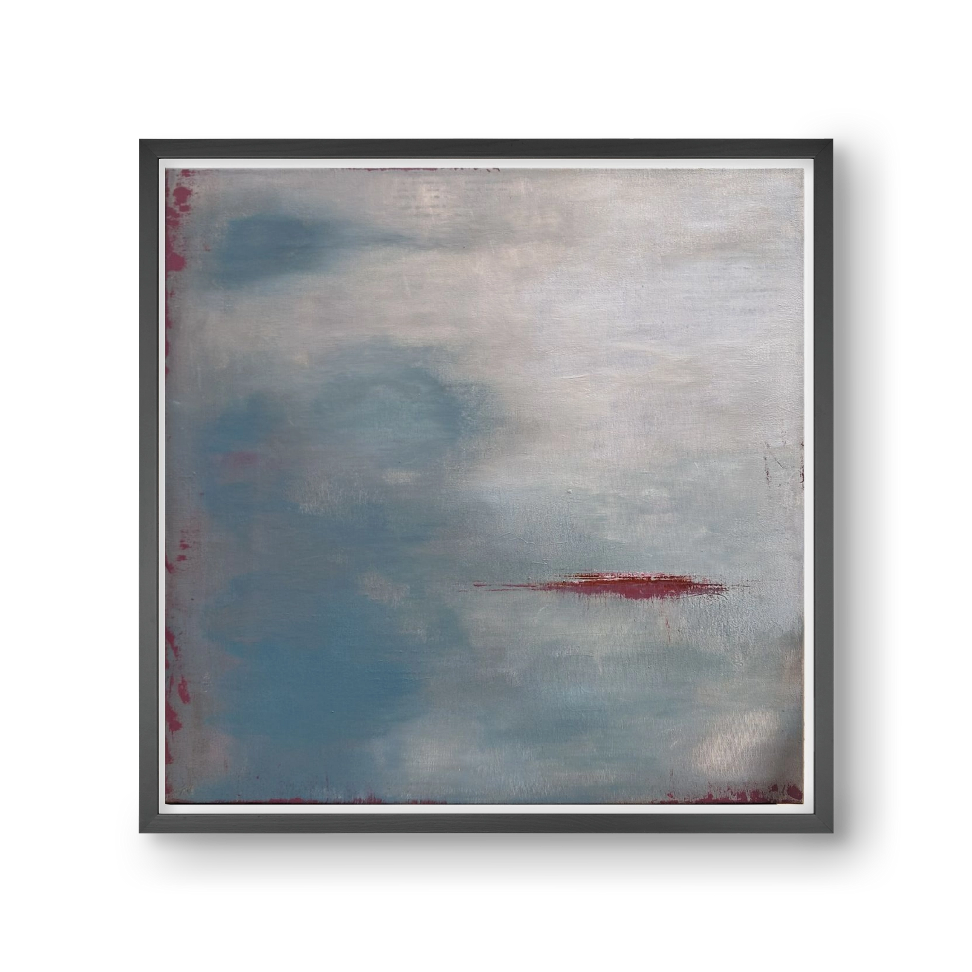 megérkezik, 30x30 cm (30x30 cm), Fekete keret