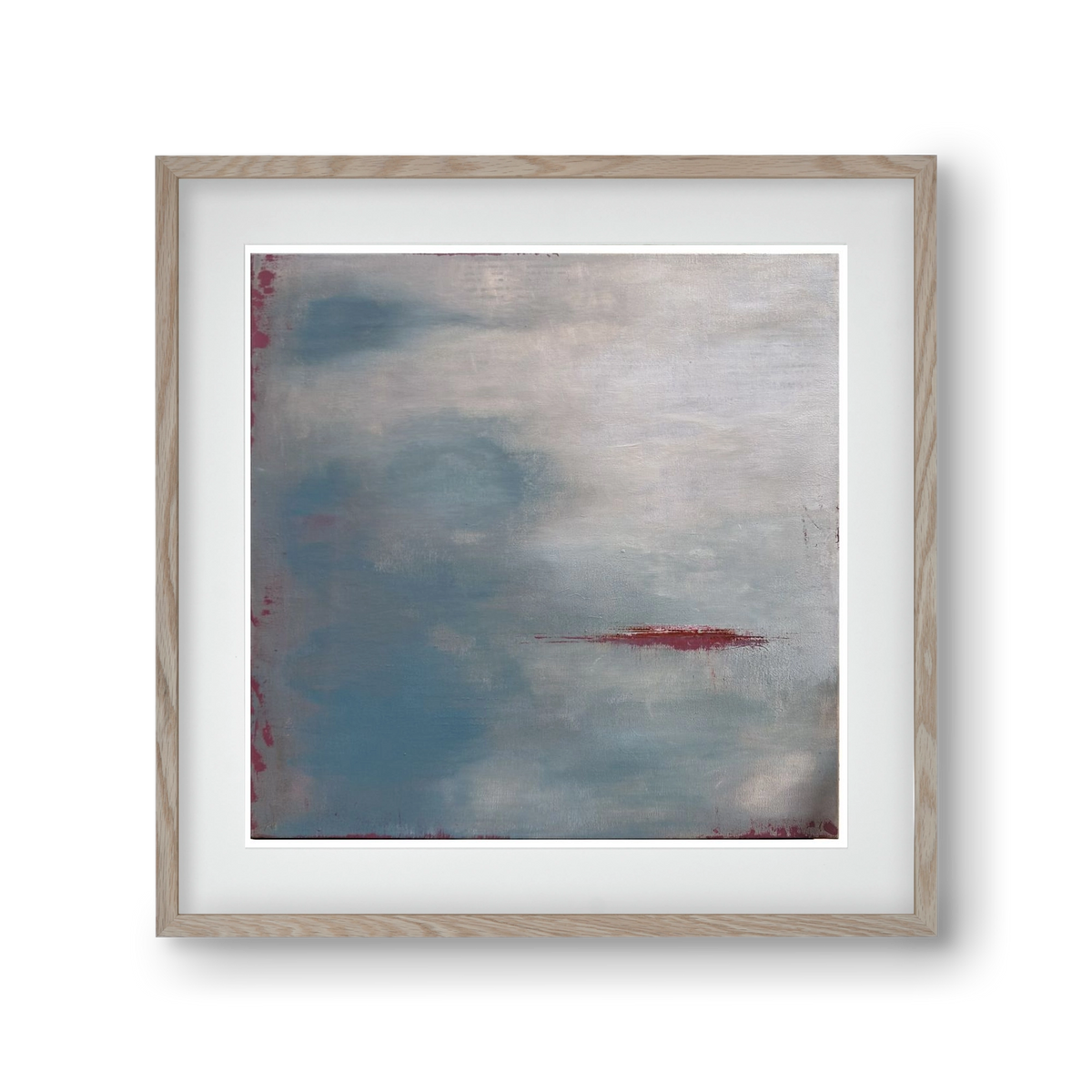 megérkezik, 30x30 cm (20x20 cm), Tölgy keret, paszpartuval