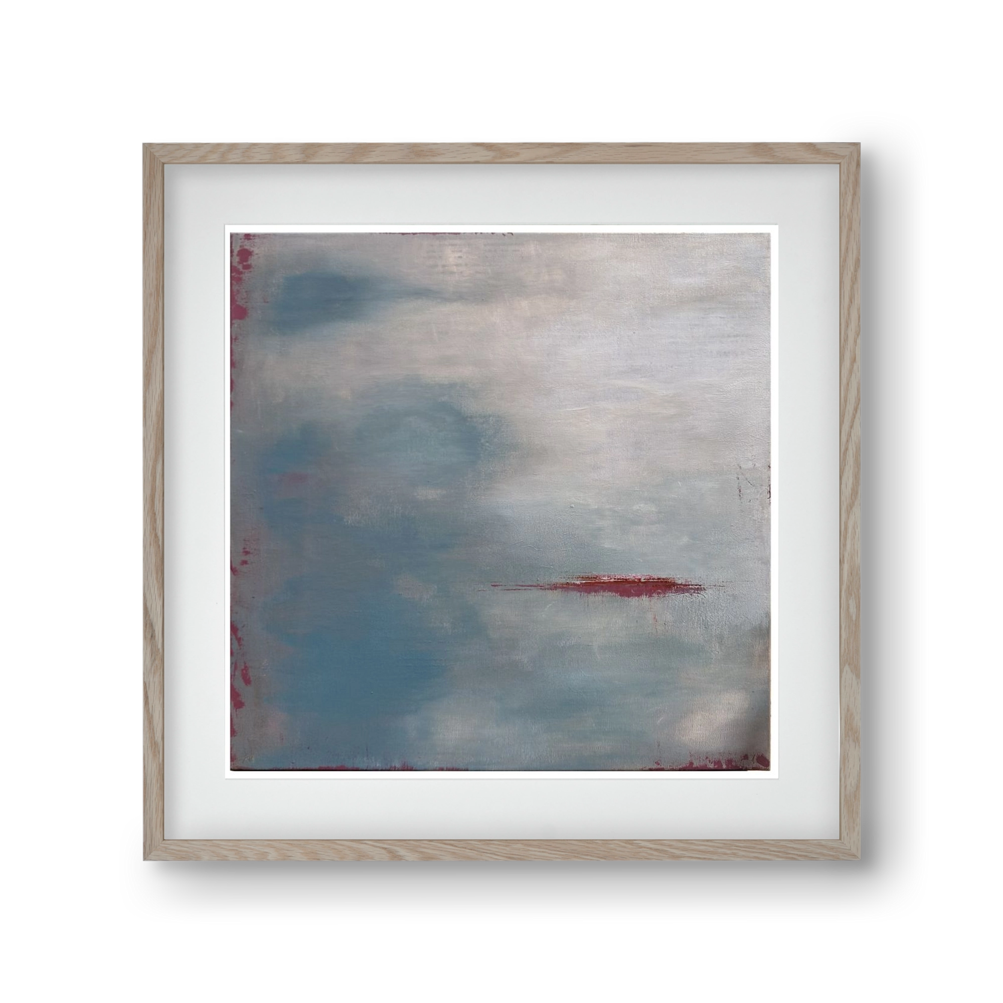 megérkezik, 30x30 cm (20x20 cm), Tölgy keret, paszpartuval