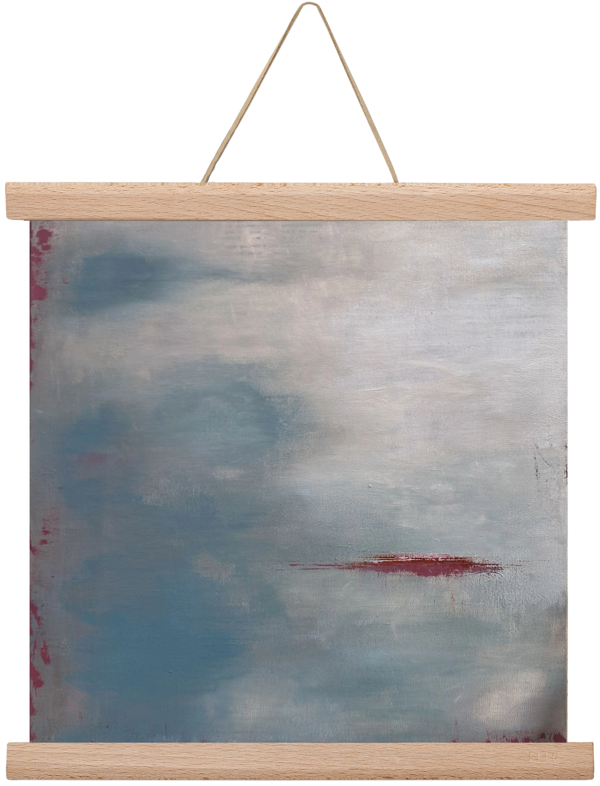 megérkezik, 30x30 cm (30x30 cm), Tölgy akasztó