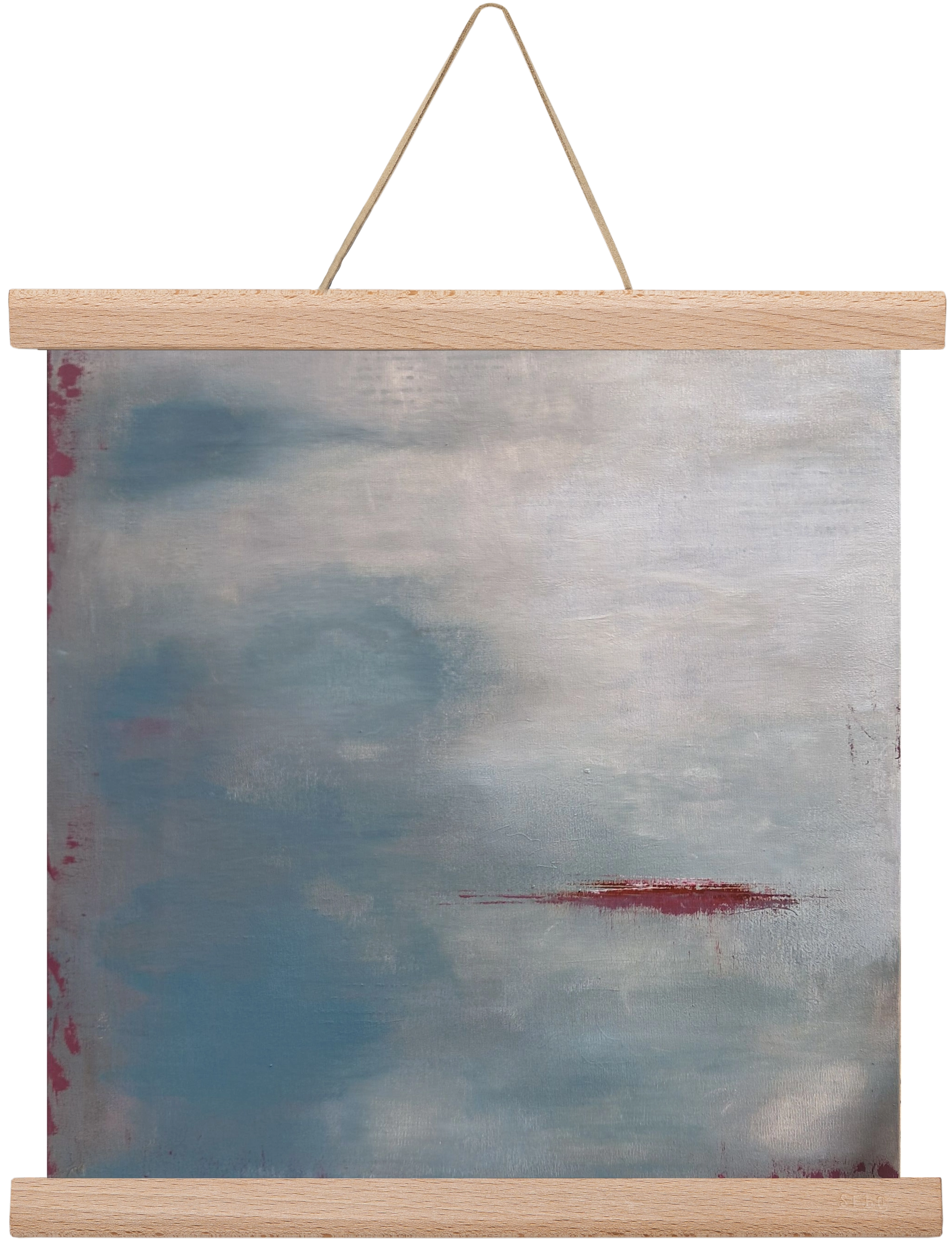 megérkezik, 30x30 cm (30x30 cm), Tölgy akasztó