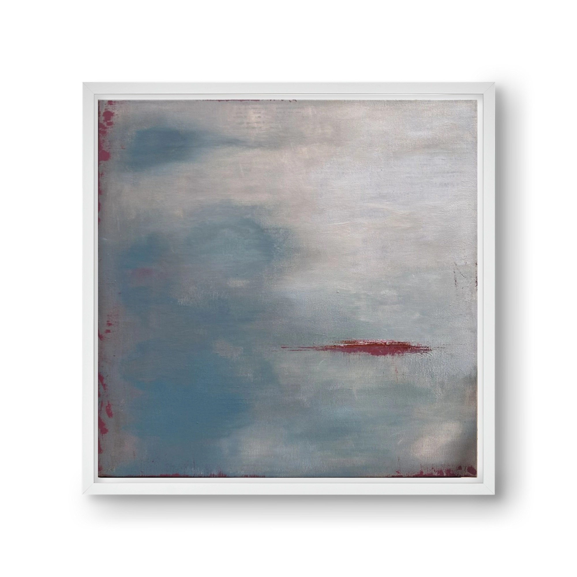 megérkezik, 30x30 cm (30x30 cm), Fehér keret