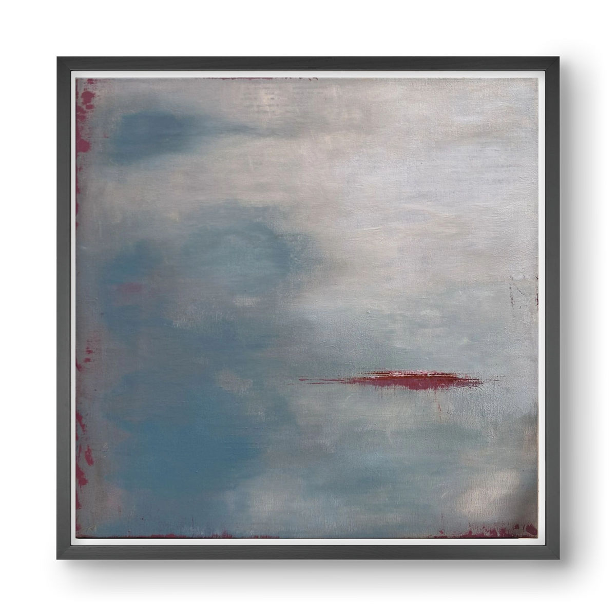 megérkezik, 40x40 cm (40x40 cm), Fekete keret