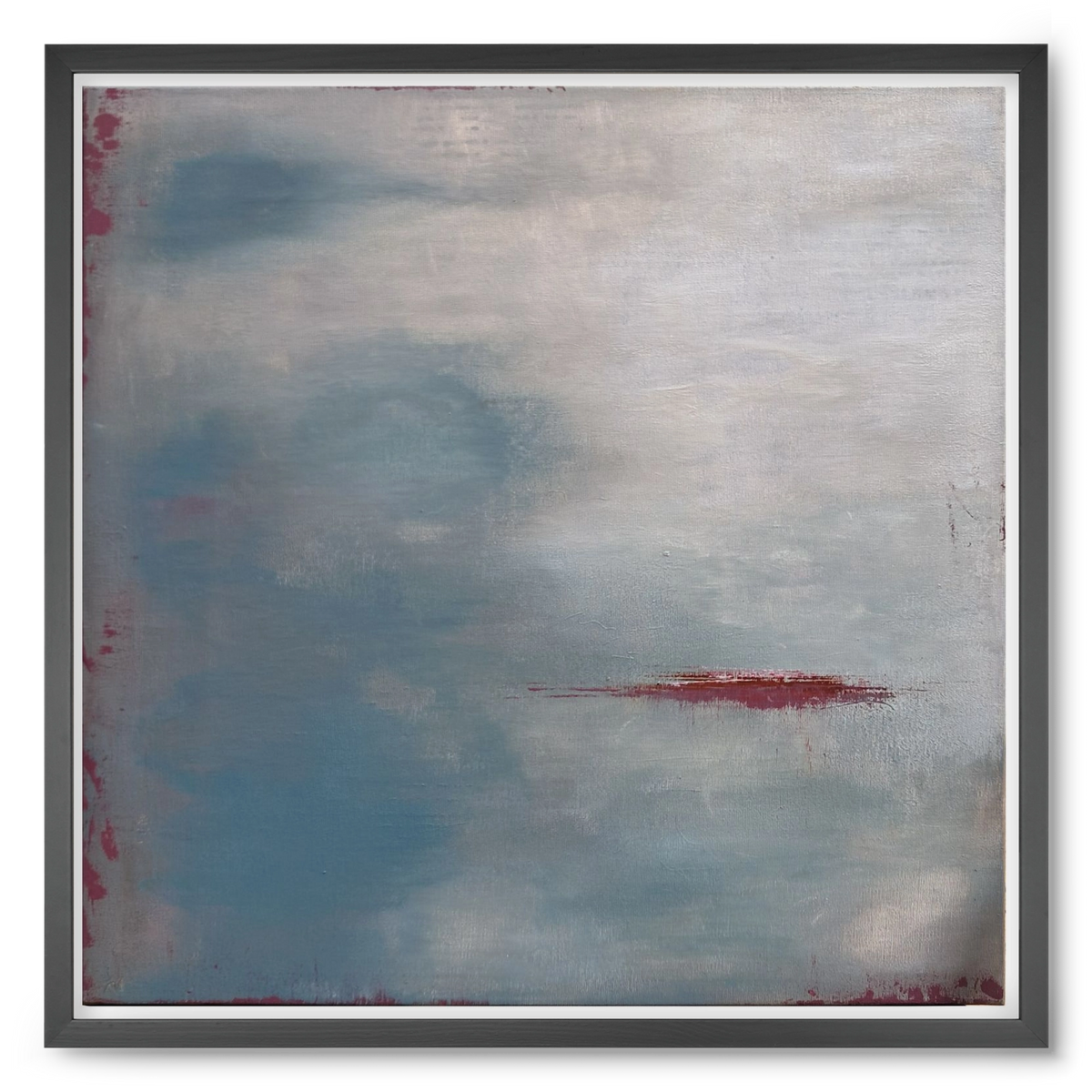 megérkezik, 50x50 cm (50x50 cm), Fekete keret