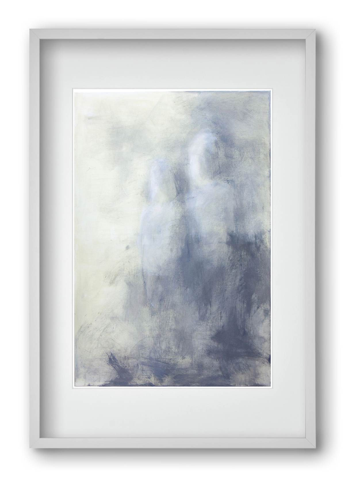 úgy tűnik, 40x60 cm (30x45 cm), Fehér keret, paszpartuval