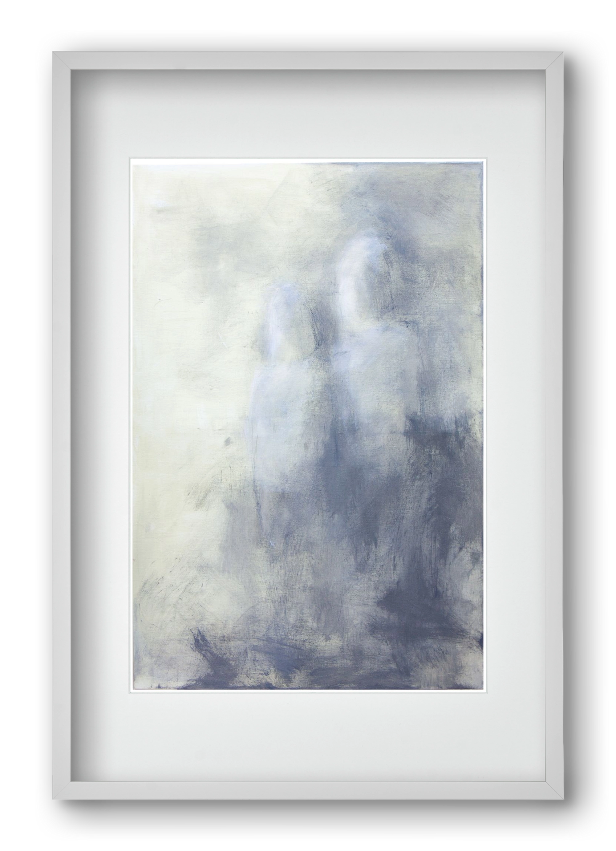 úgy tűnik, 40x60 cm (30x45 cm), Fehér keret, paszpartuval