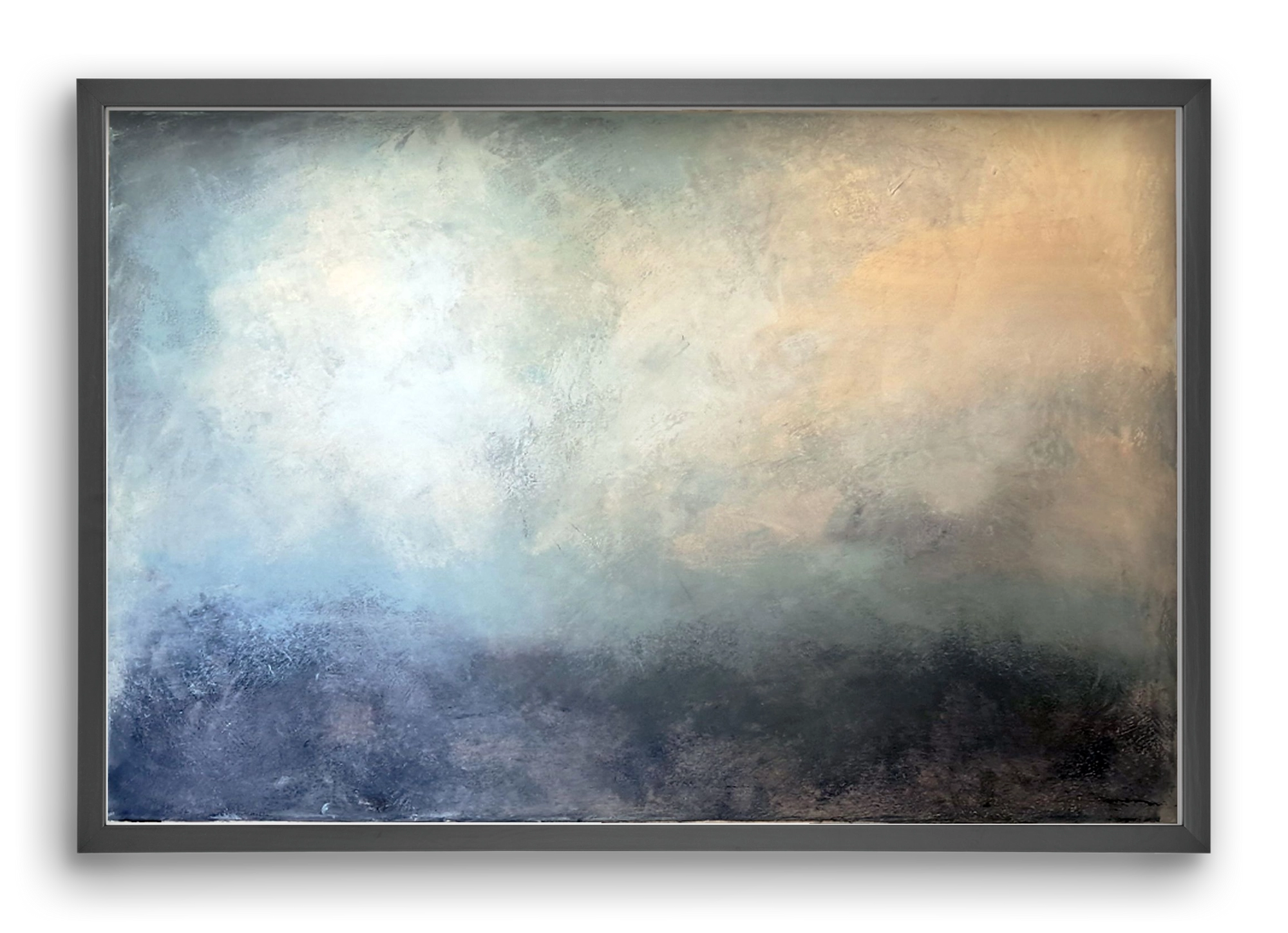 áthaladás, 60x40 cm (60x40 cm), Fekete keret