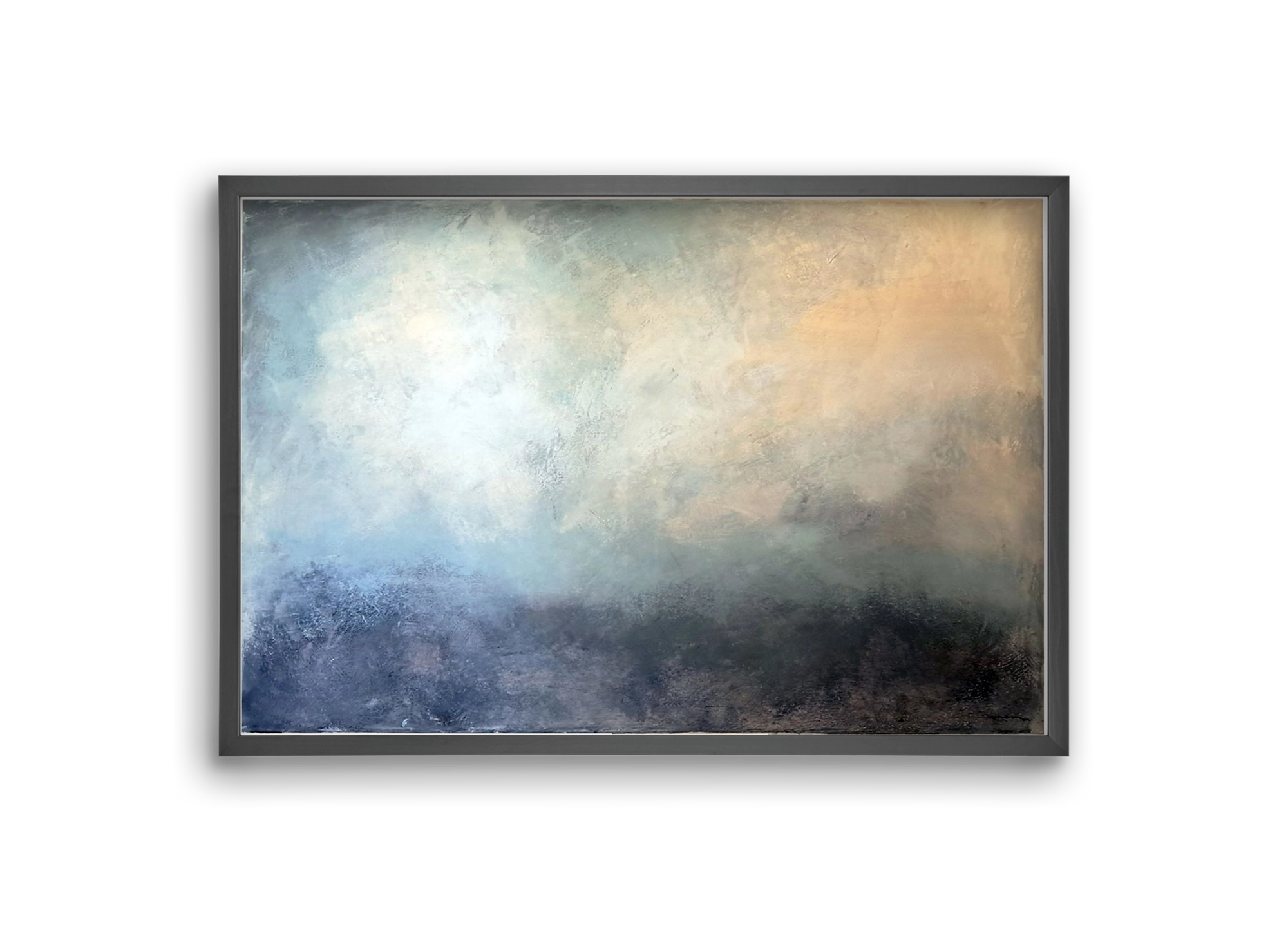 áthaladás, 30x20 cm (30x20 cm), Fekete keret