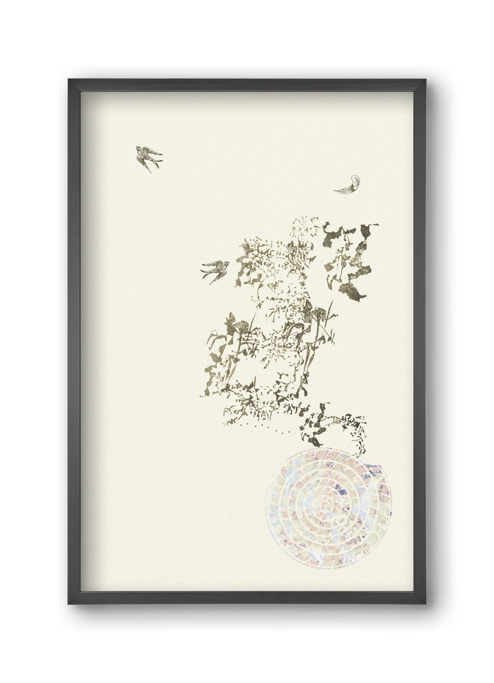 serendipity, 30x45 cm (30x45 cm), Fekete keret