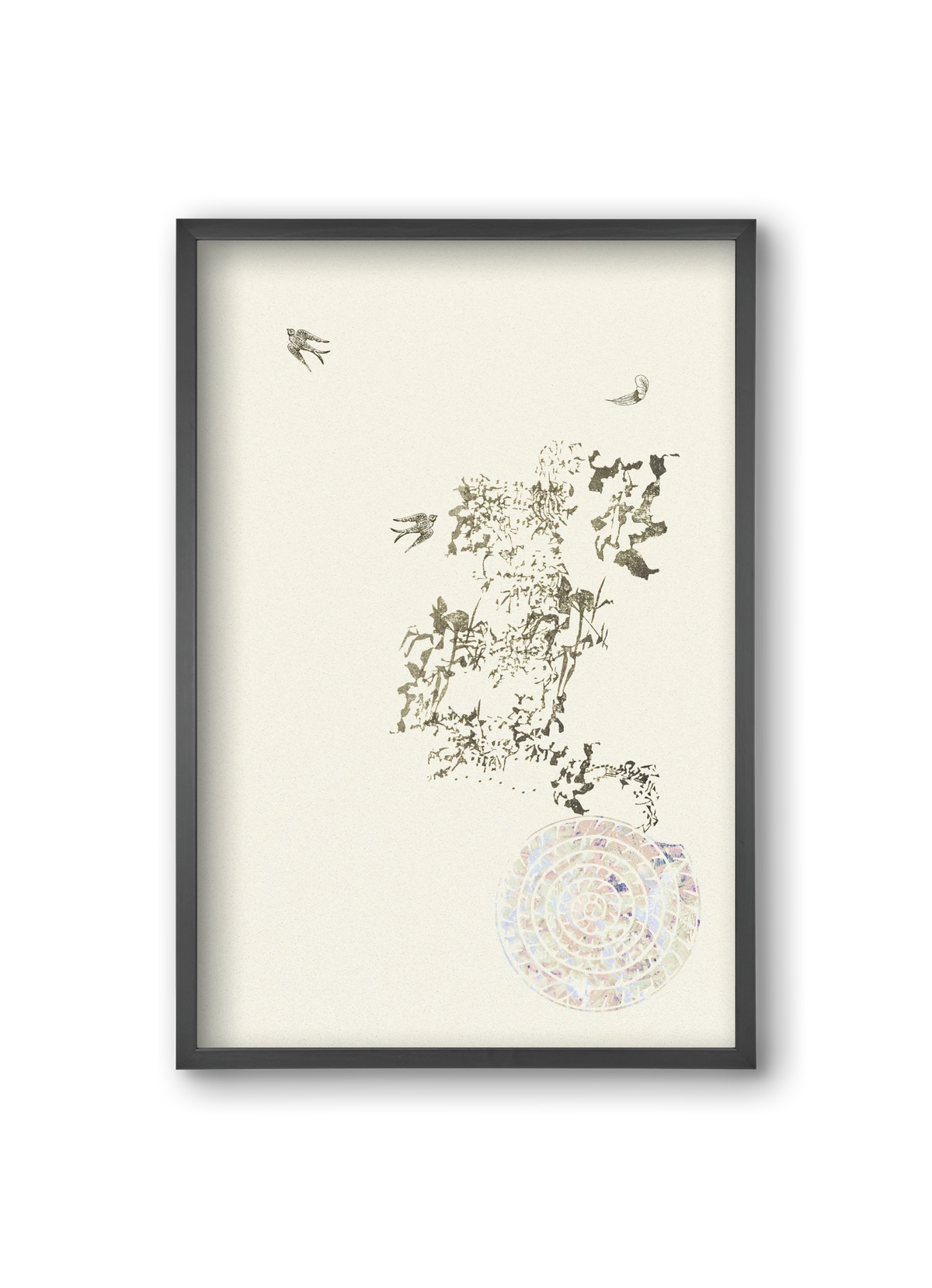 serendipity, 20x30 cm (20x30 cm), Fekete keret