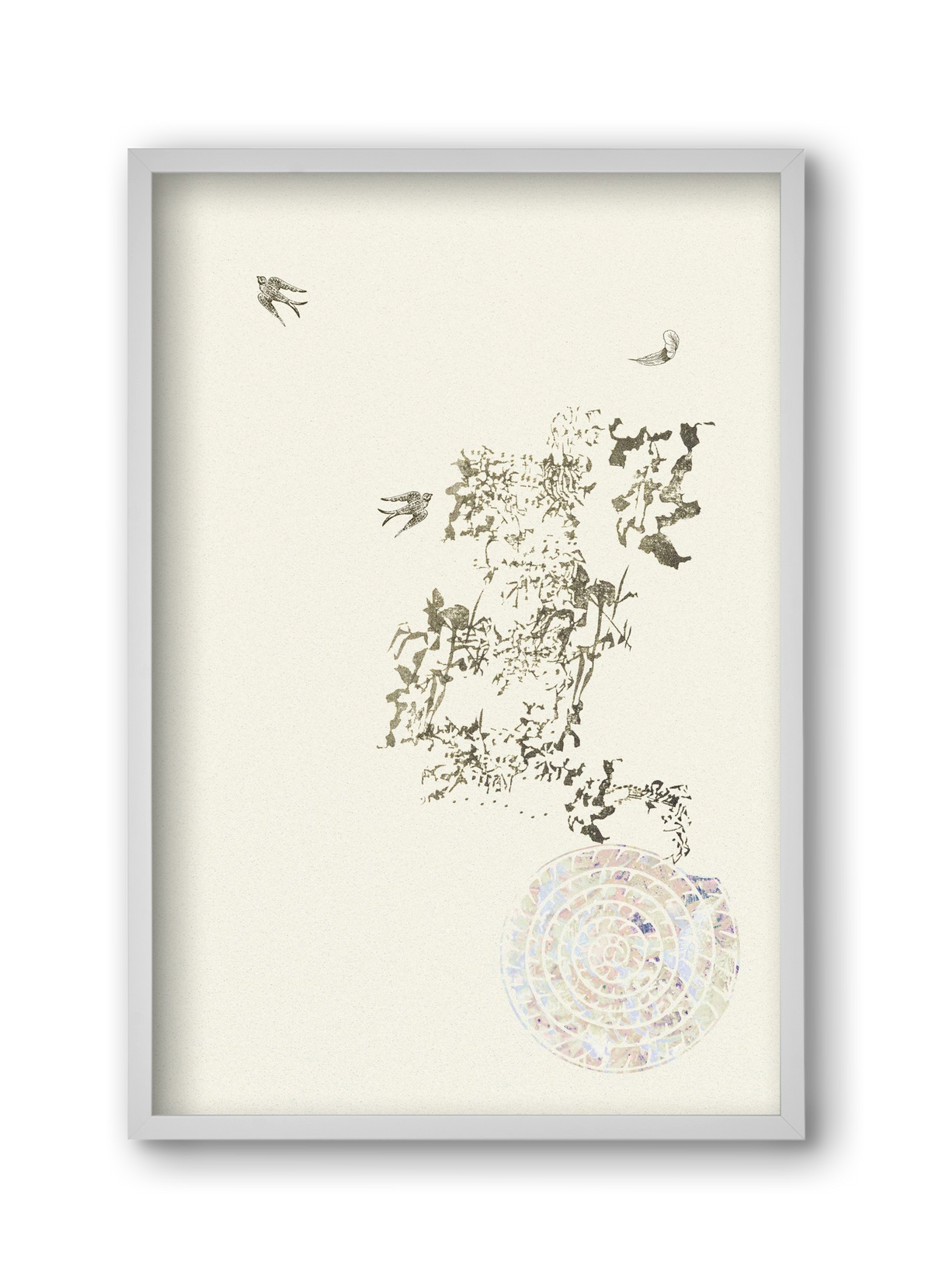 serendipity, 30x45 cm (30x45 cm), Fehér keret