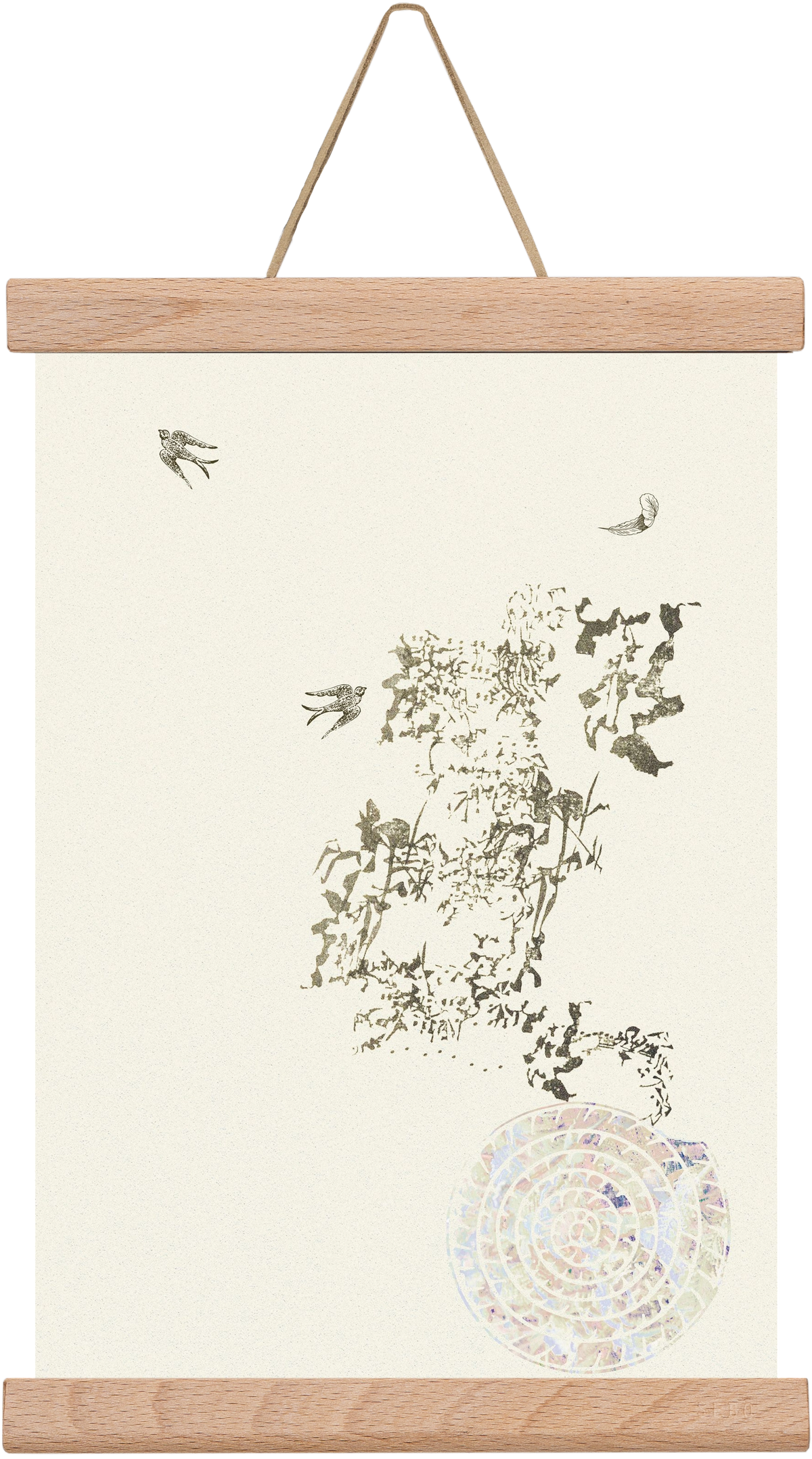 serendipity, 20x30 cm (20x30 cm), Tölgy akasztó