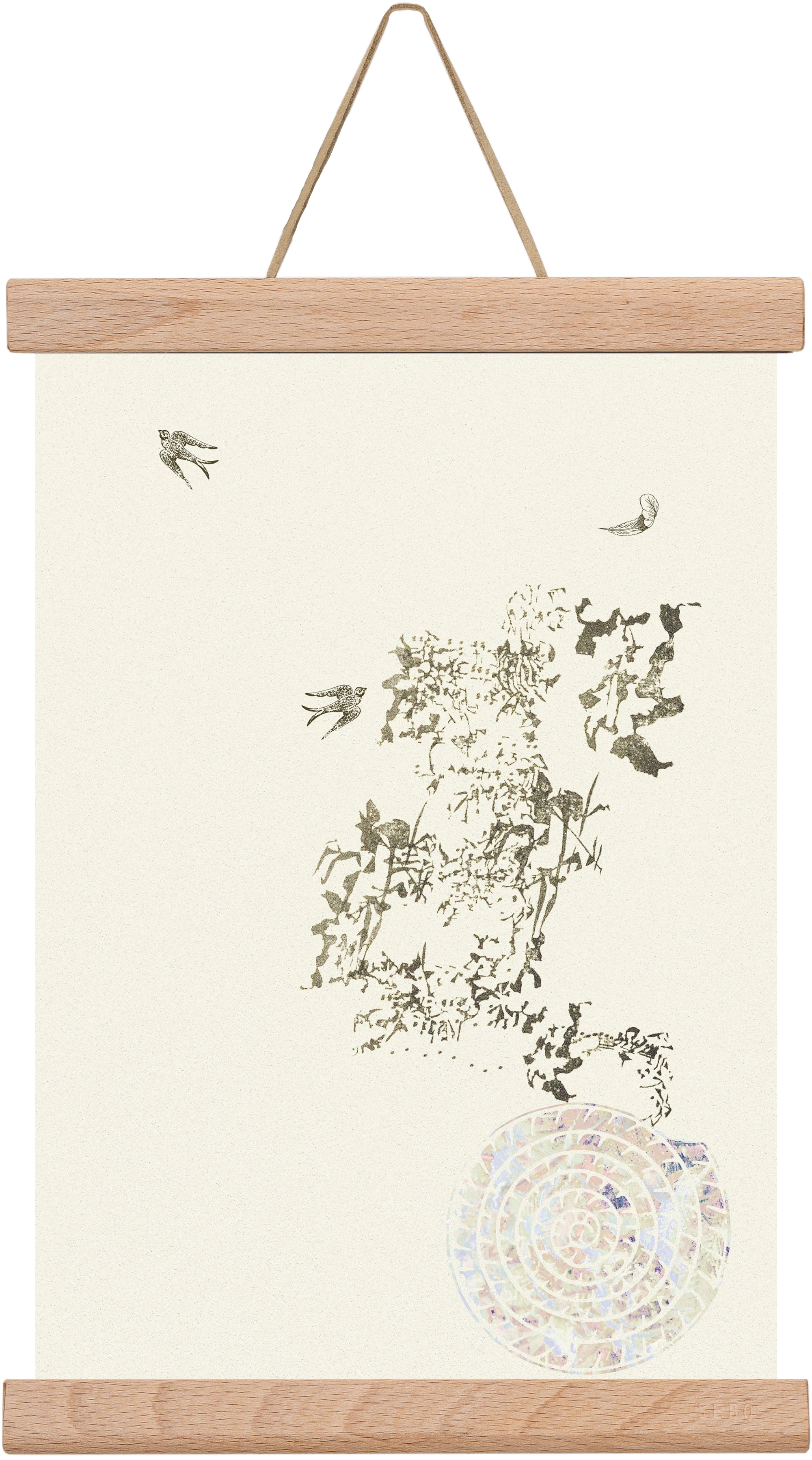 serendipity, 20x30 cm (20x30 cm), Tölgy akasztó