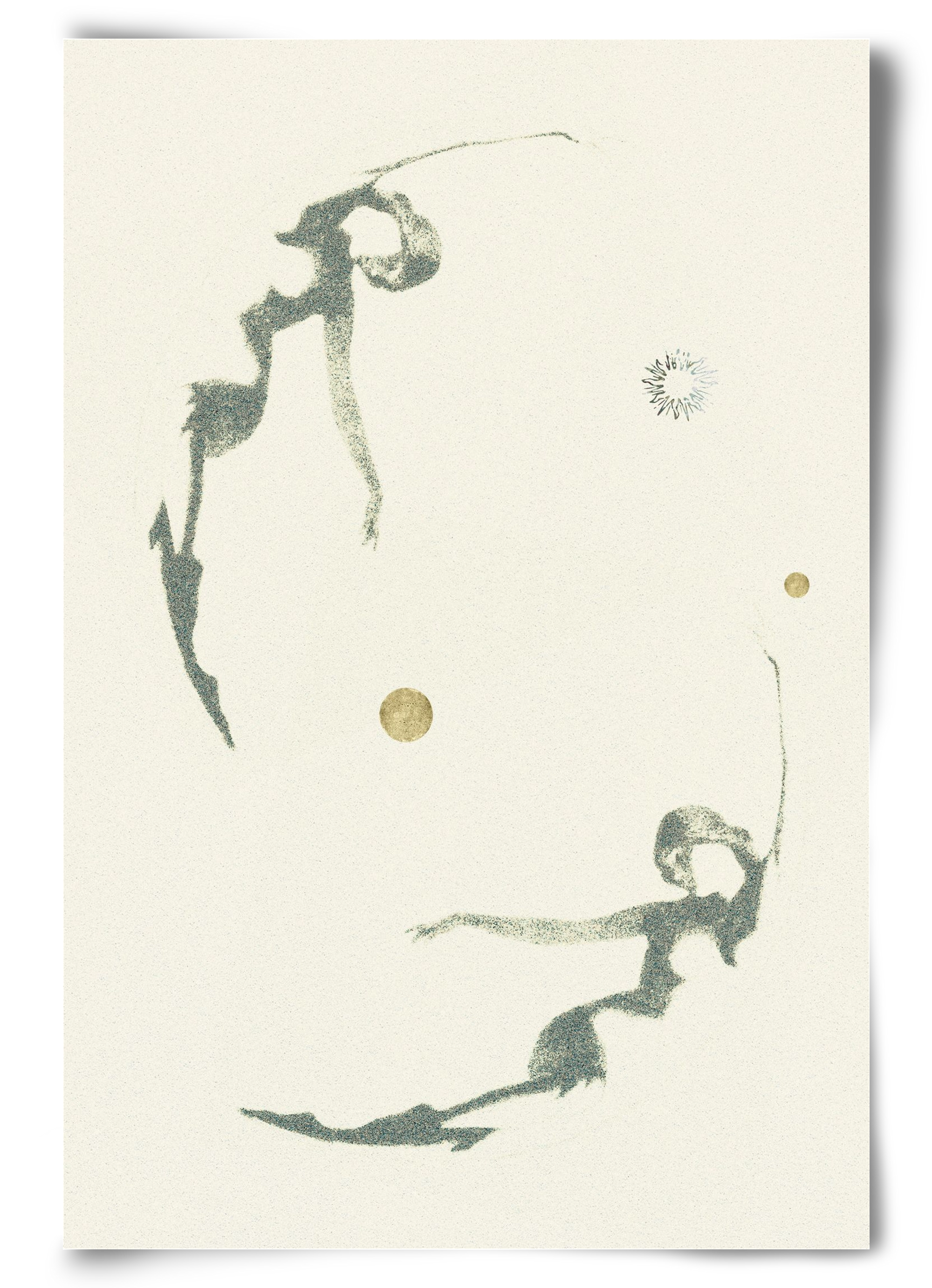 twins, 60x90 cm, Keret nélkül