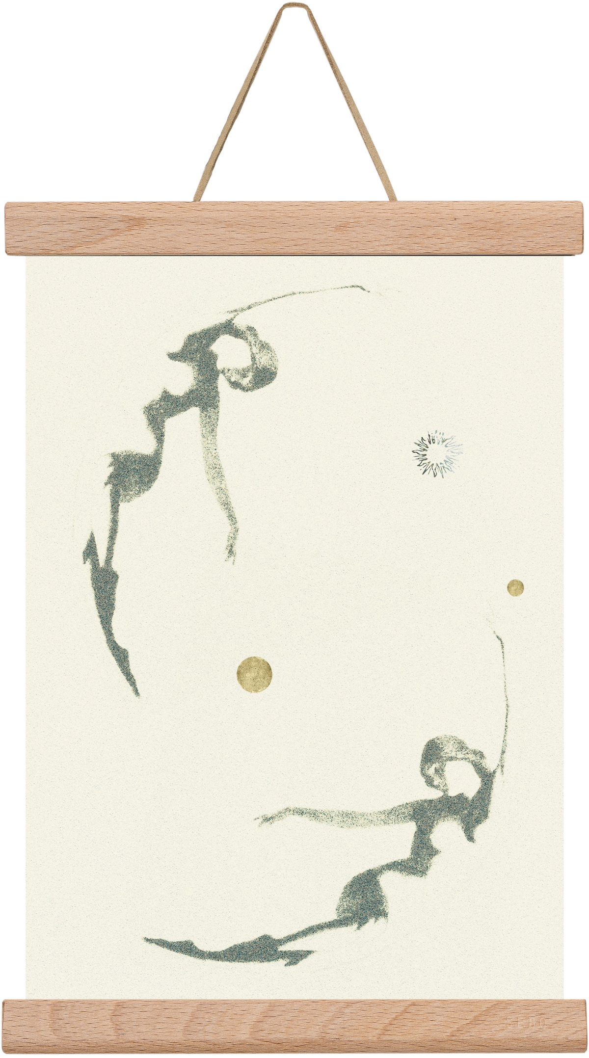 twins, 20x30 cm (20x30 cm), Tölgy akasztó