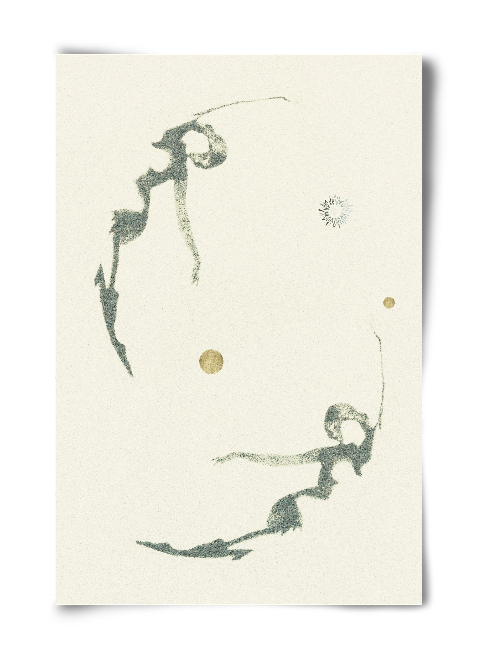 twins, 40x60 cm, Keret nélkül