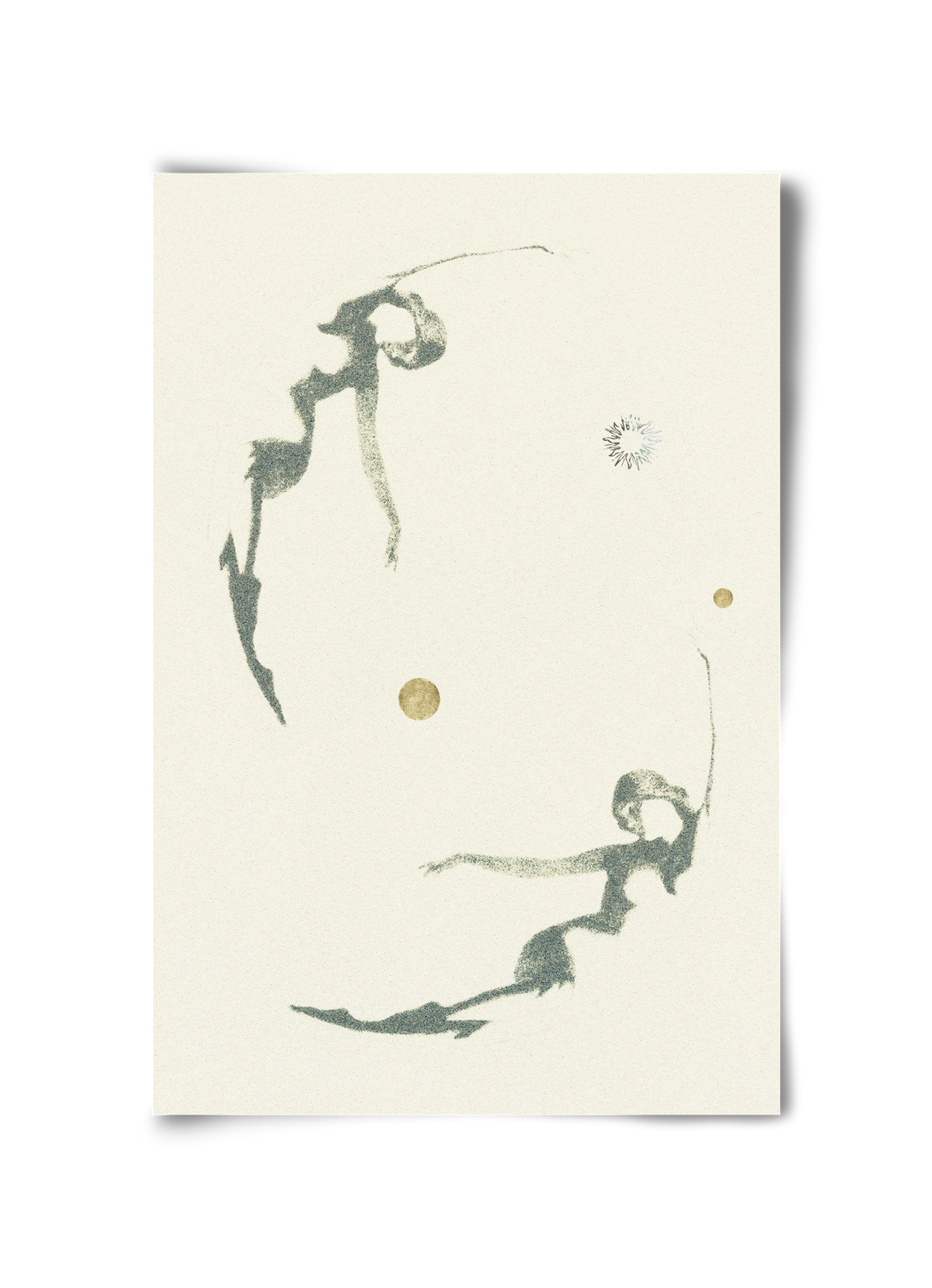 twins, 30x45 cm, Keret nélkül