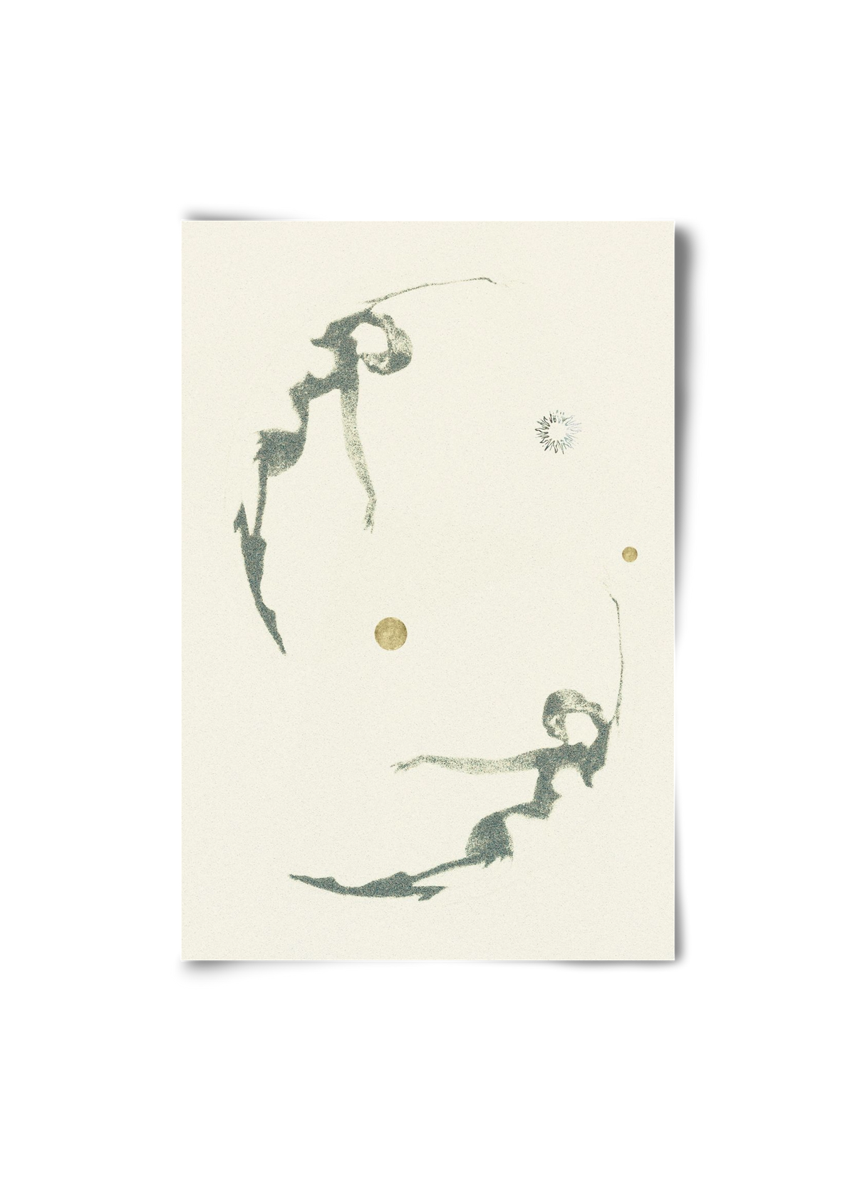 twins, 20x30 cm, Keret nélkül