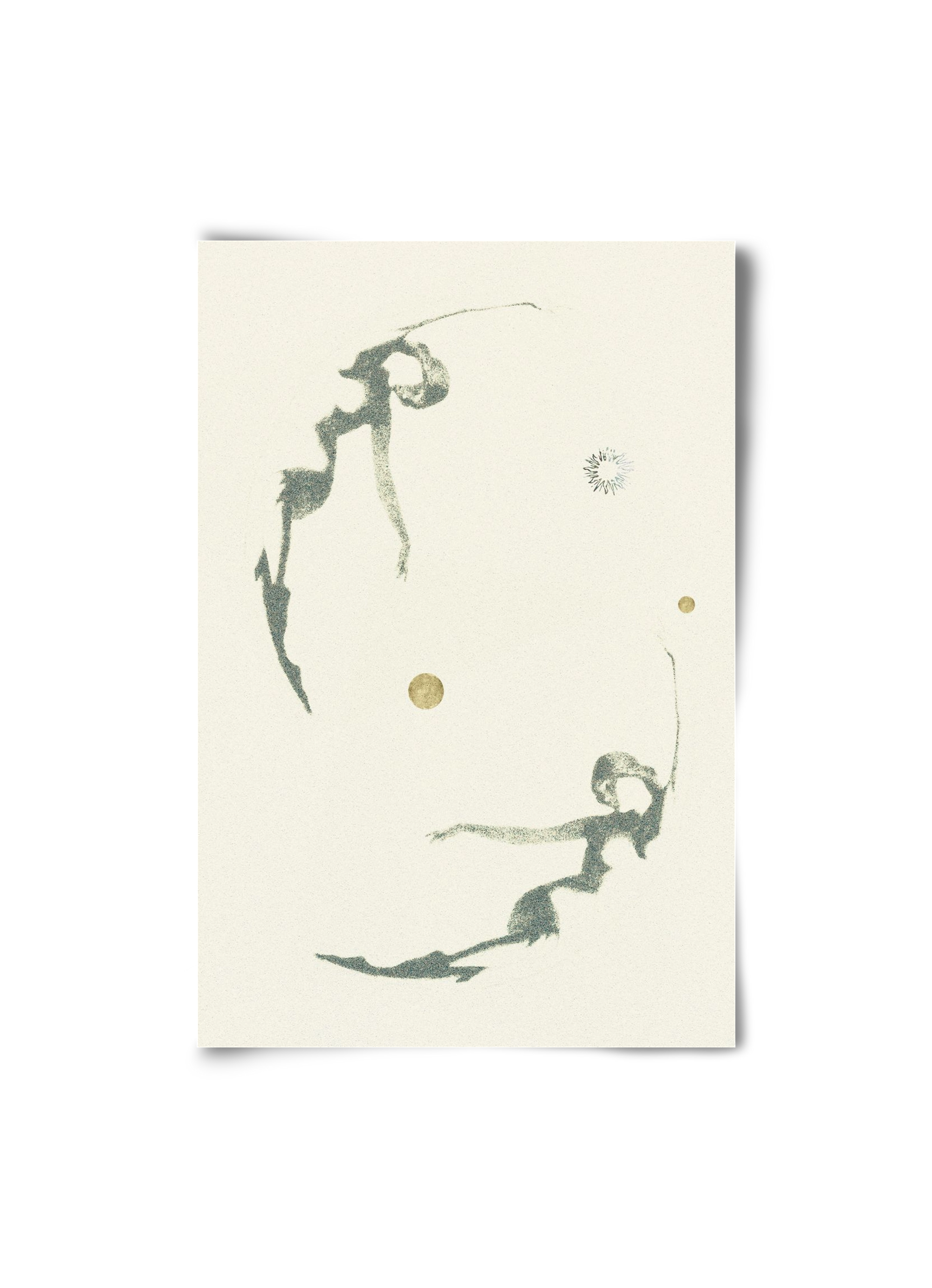 twins, 20x30 cm, Keret nélkül