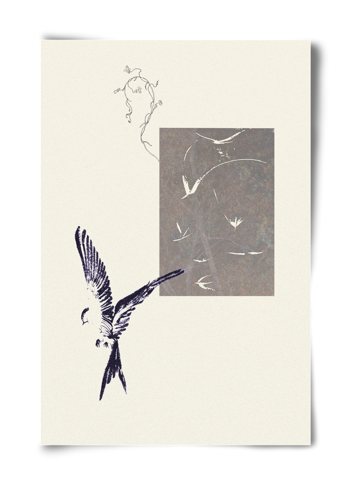 echo, 40x60 cm, Keret nélkül