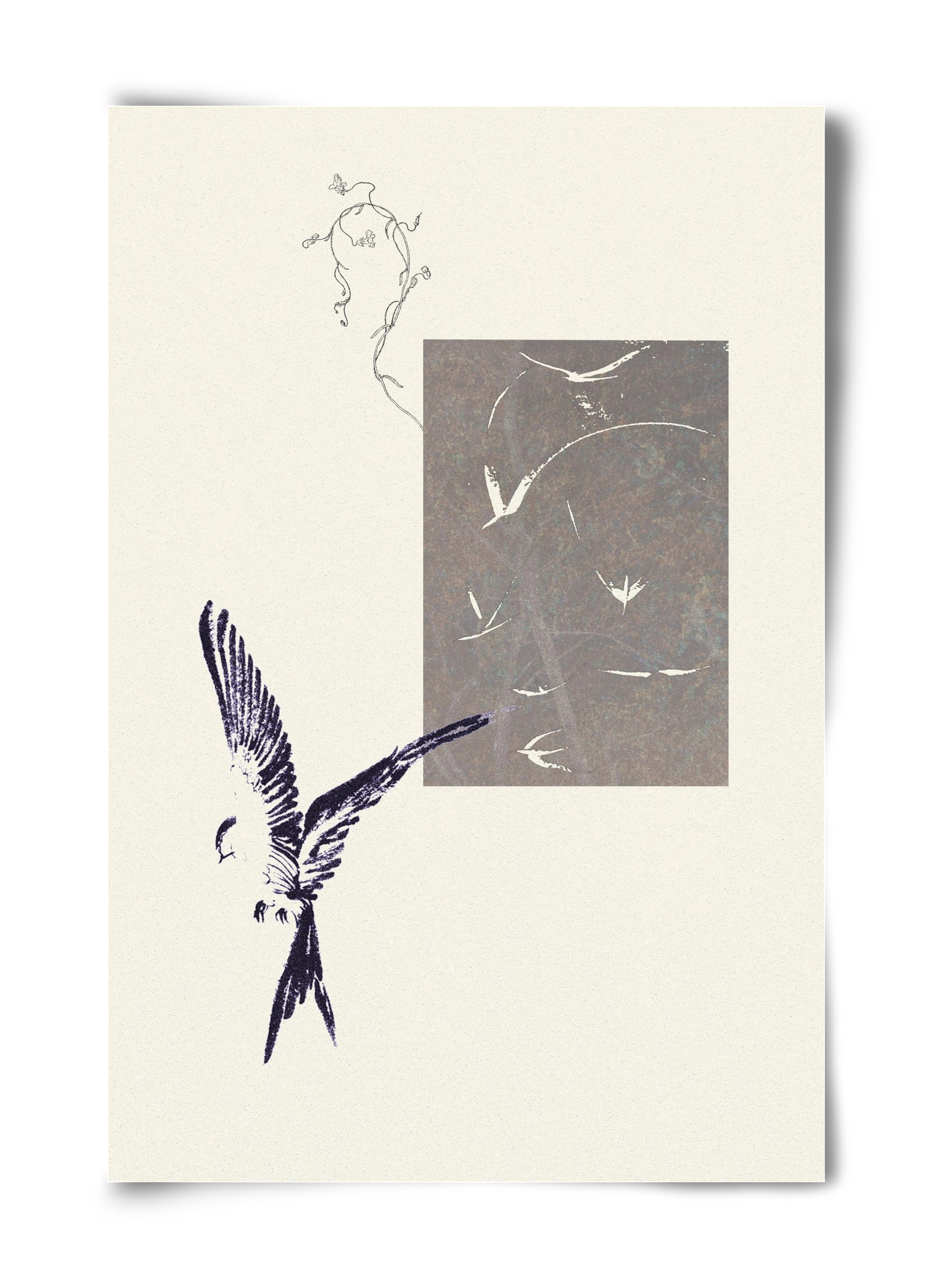 echo, 40x60 cm, Keret nélkül