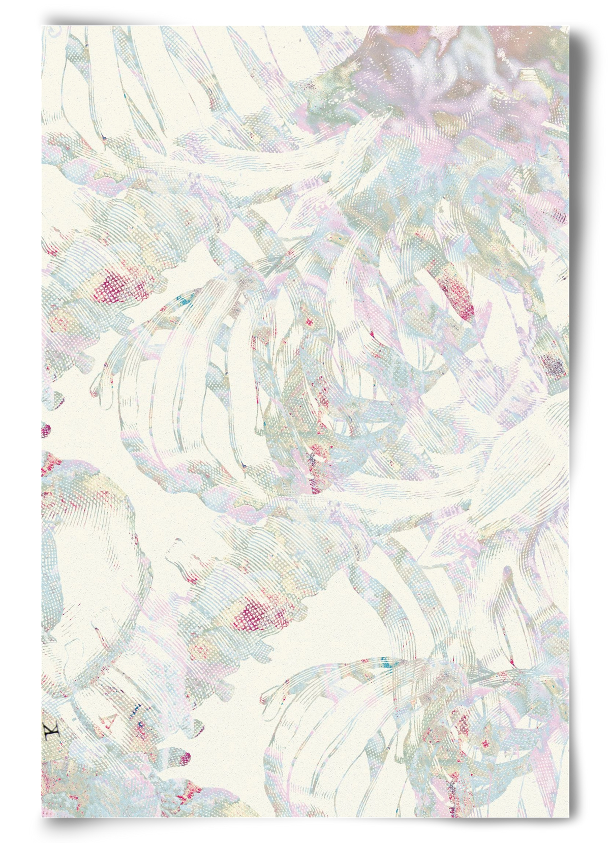 in between cages, 60x90 cm, Keret nélkül