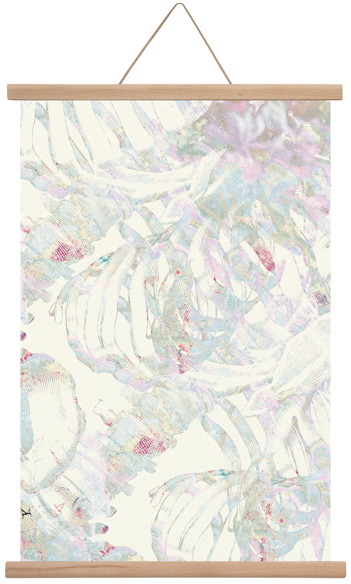 in between cages, 40x60 cm (40x60 cm), Tölgy akasztó