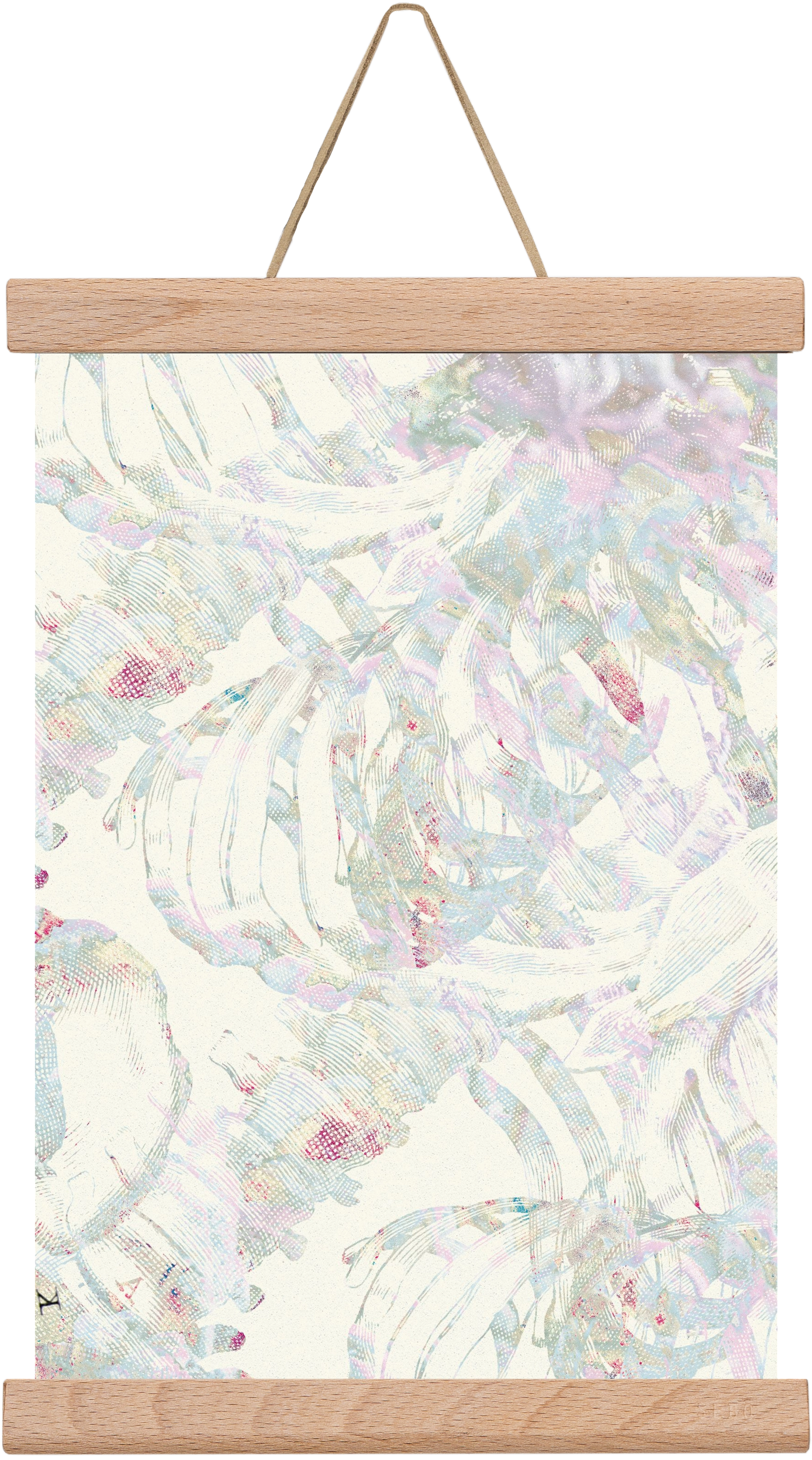 in between cages, 20x30 cm (20x30 cm), Tölgy akasztó