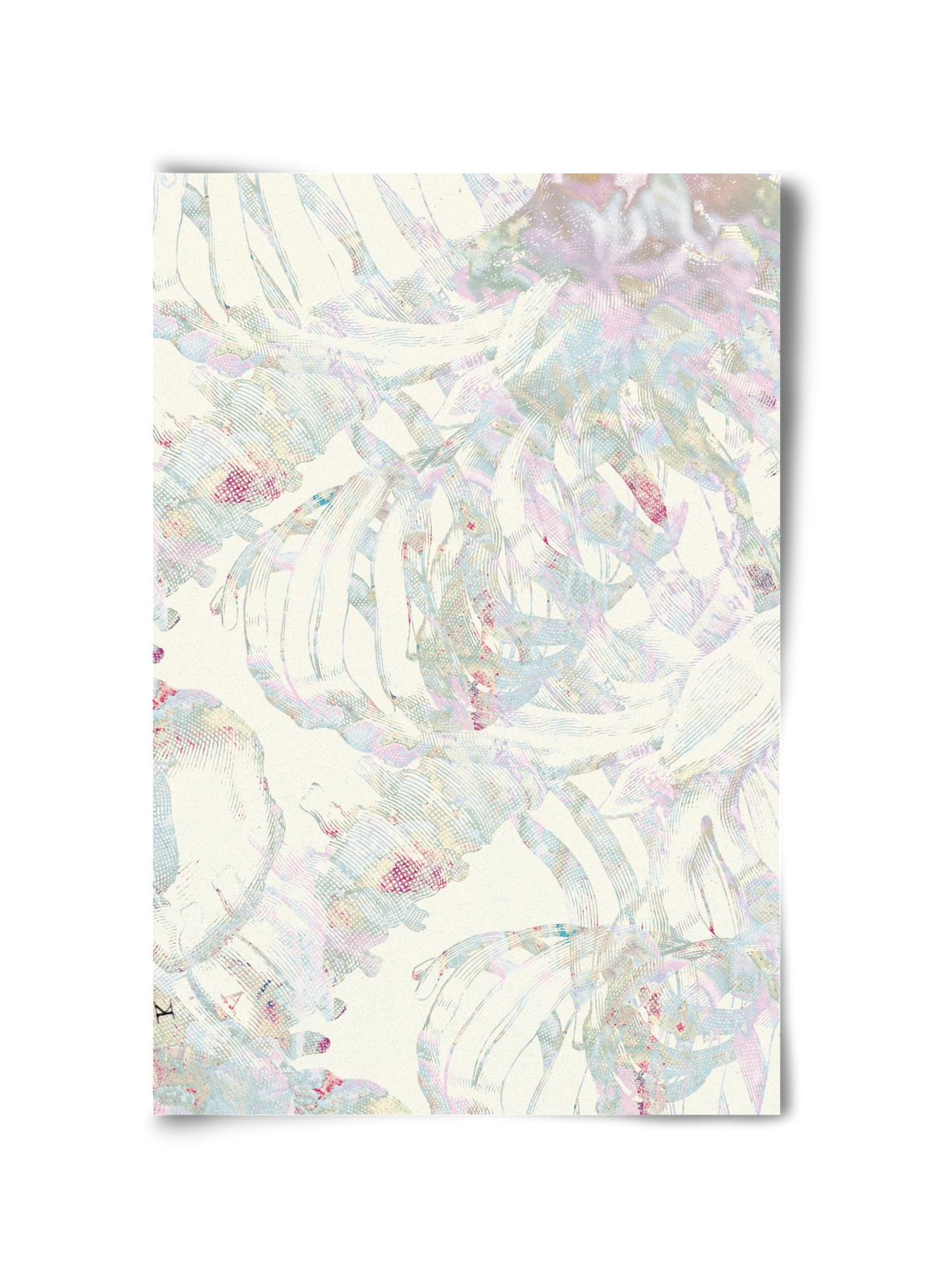 in between cages, 30x45 cm, Keret nélkül