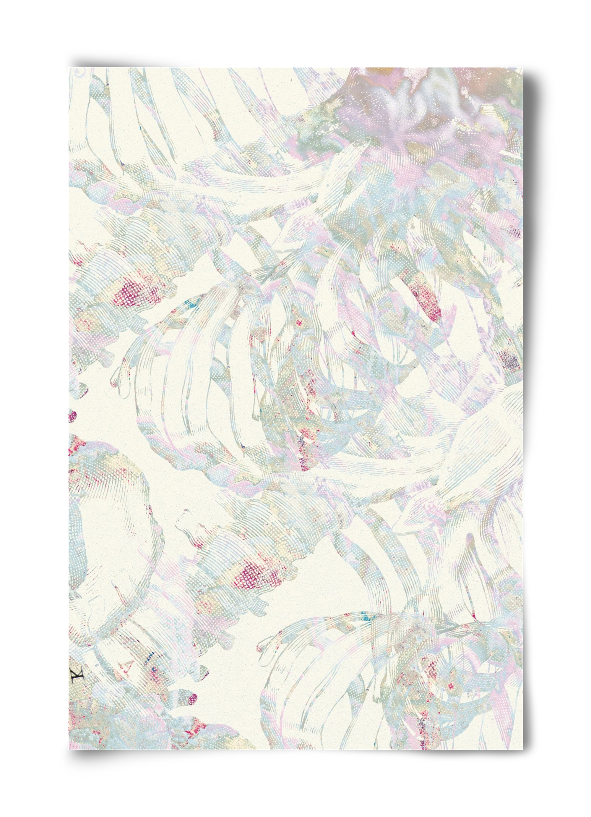 in between cages, 40x60 cm, Keret nélkül