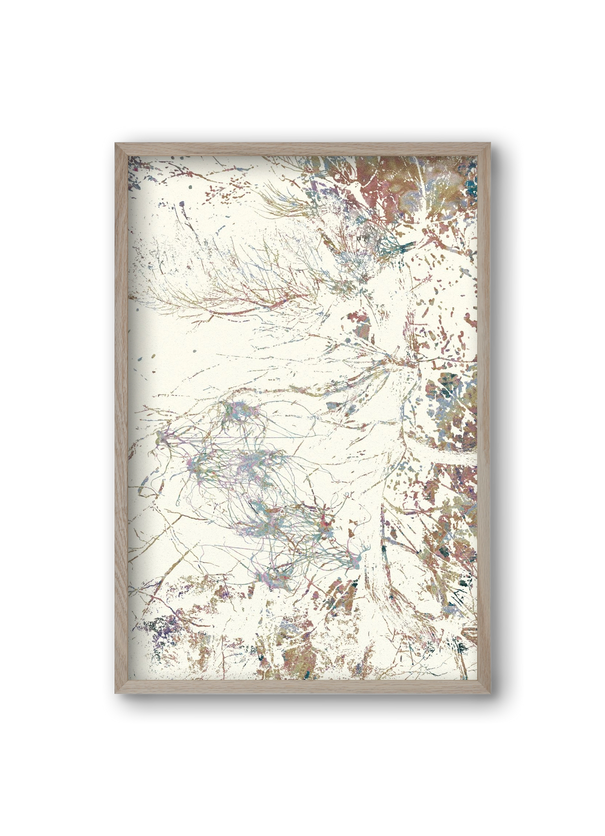 lingering, 20x30 cm (20x30 cm), Tölgy keret