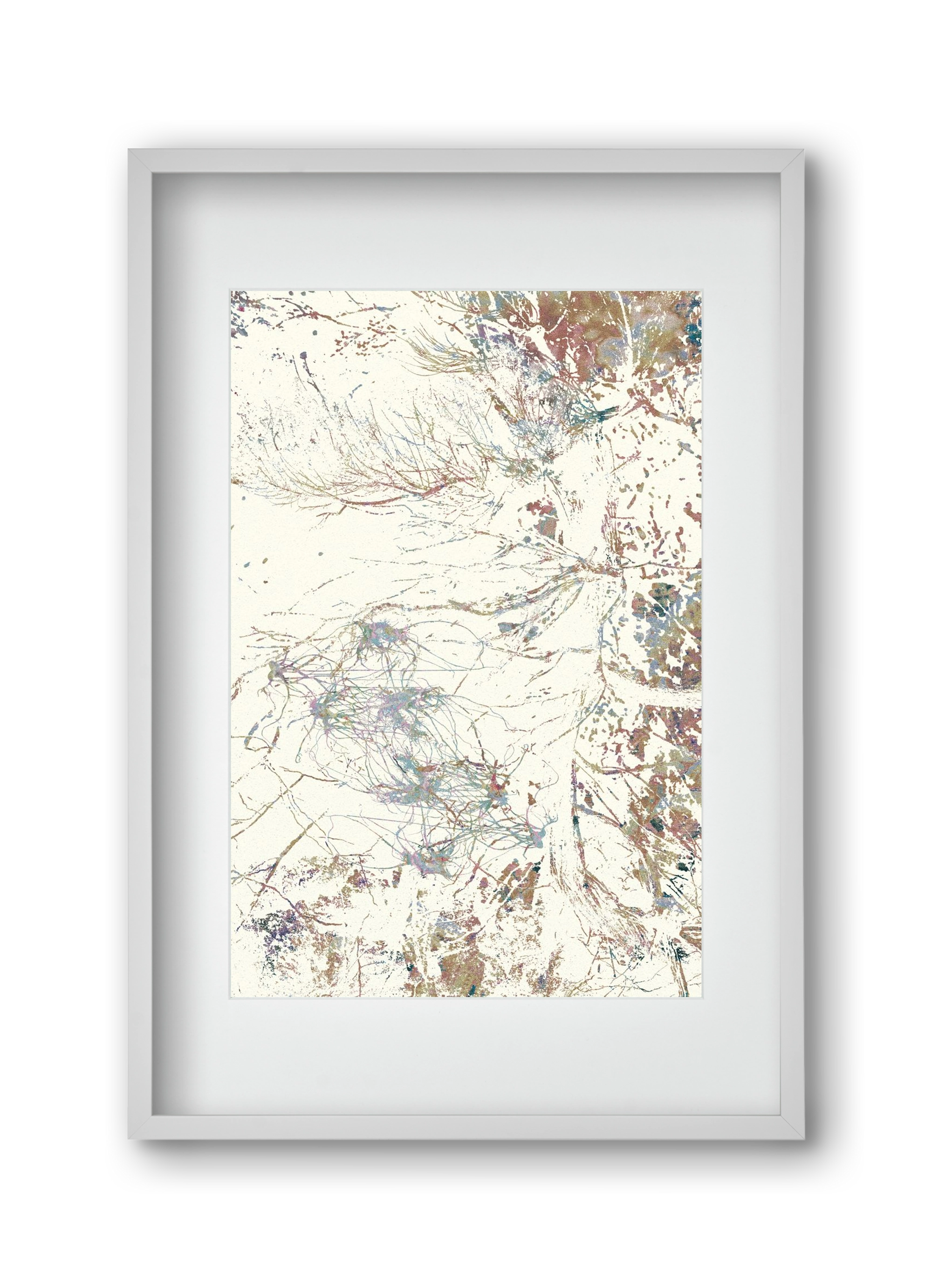 lingering, 30x45 cm (20x30 cm), Fehér keret, paszpartuval