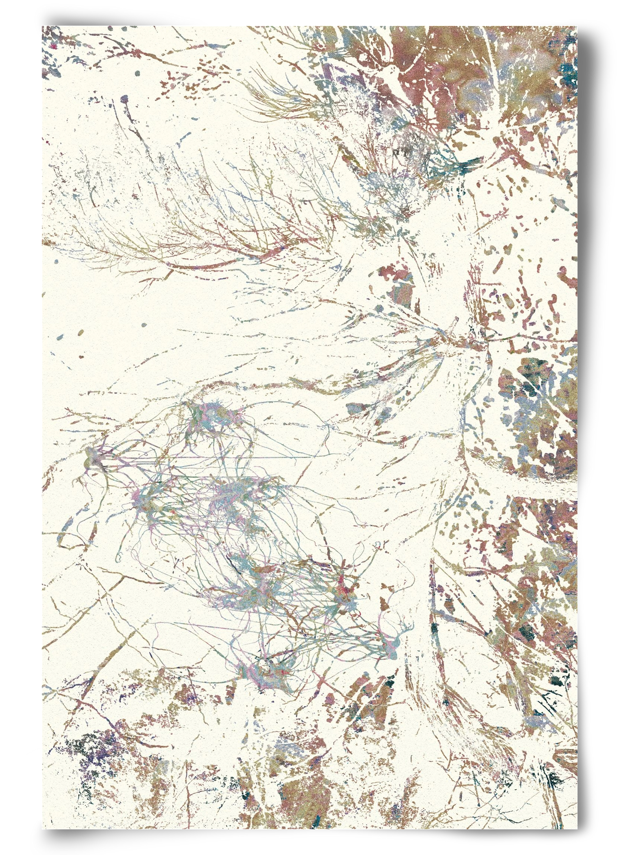 lingering, 60x90 cm, Keret nélkül