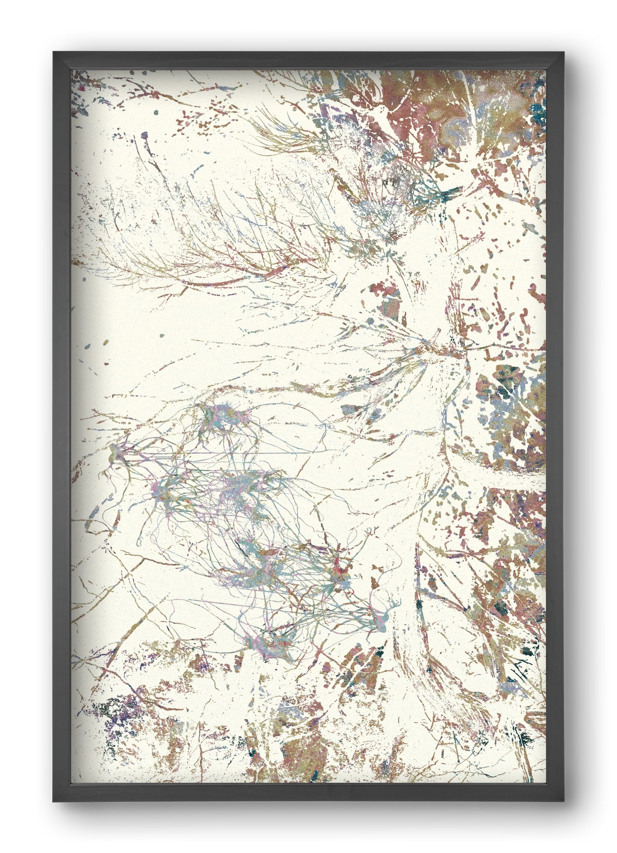 lingering, 40x60 cm (40x60 cm), Fekete keret