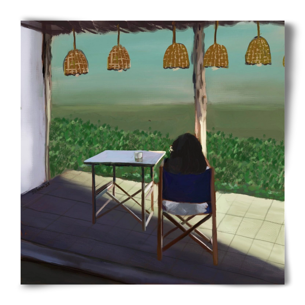 DEEP THOUGHTS, 50x50 cm, Keret nélkül