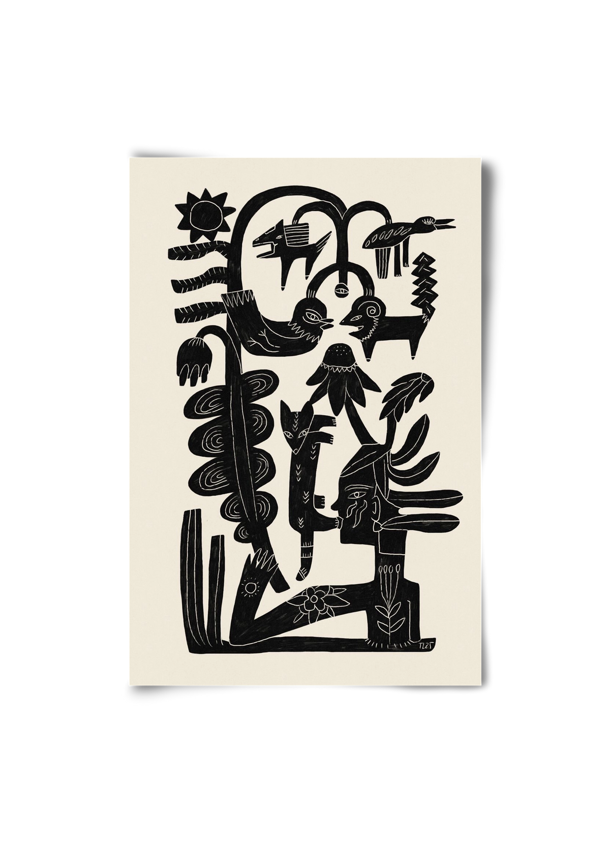 The Singing Tree, 20x30 cm, Keret nélkül