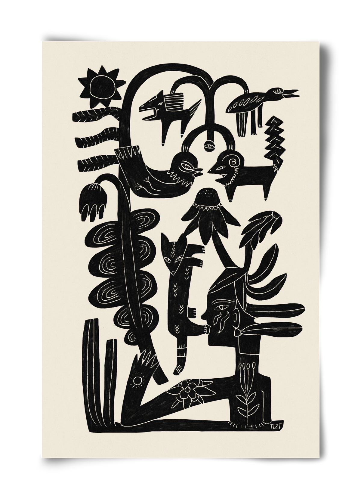 The Singing Tree, 40x60 cm, Keret nélkül