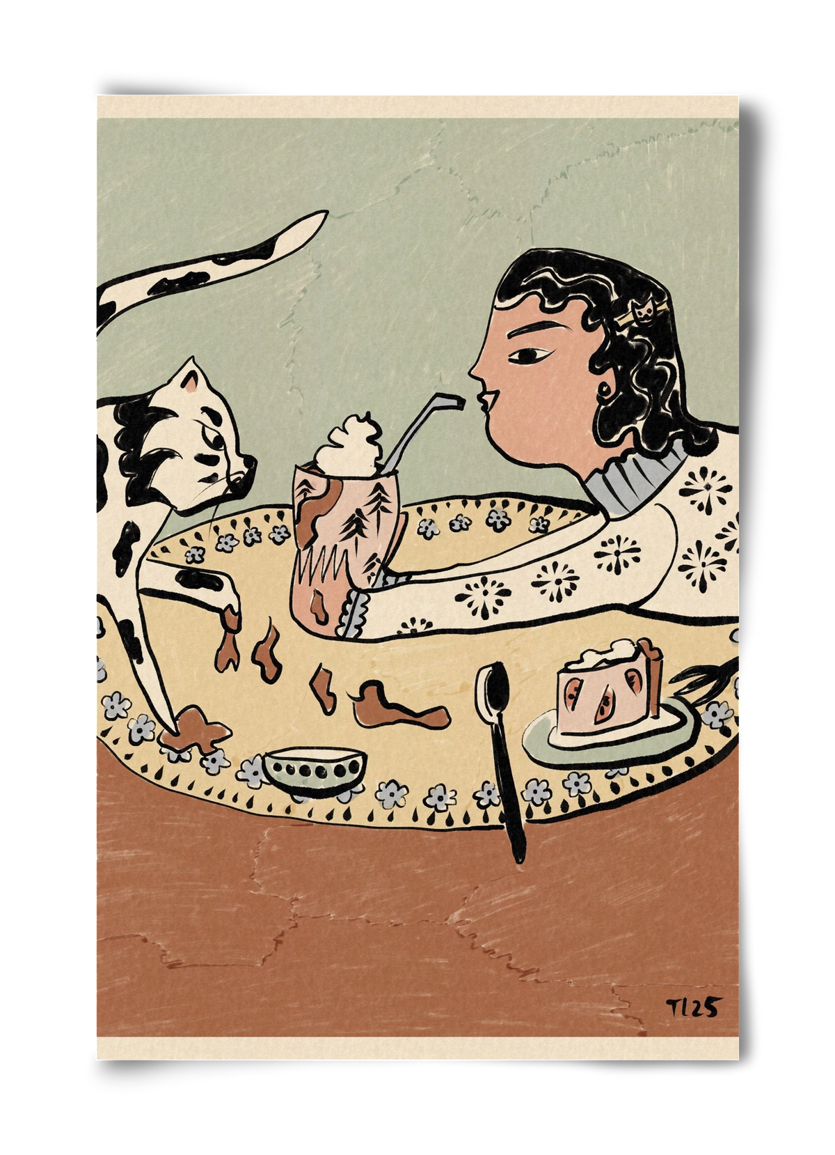 Cozy Cocoa, 40x60 cm, Keret nélkül