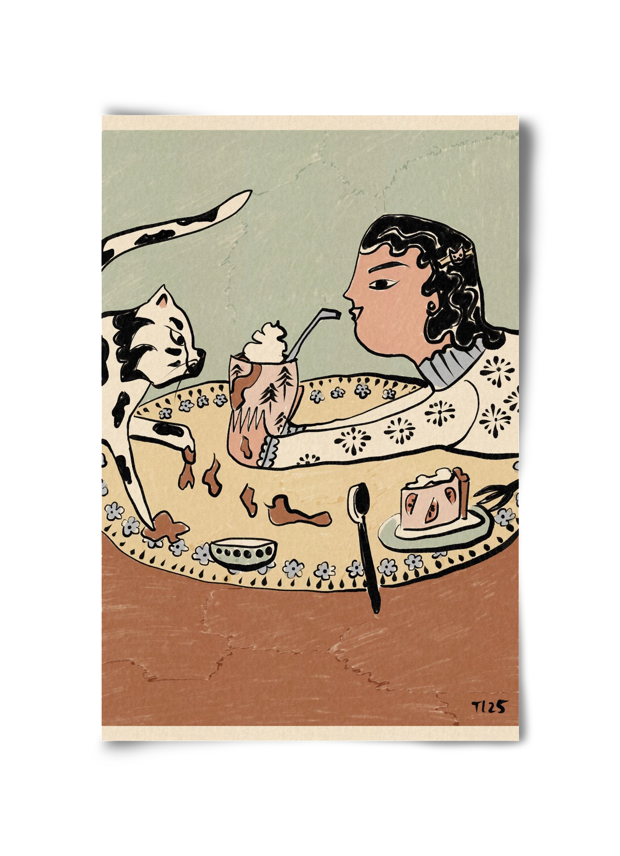 Cozy Cocoa, 30x45 cm, Keret nélkül