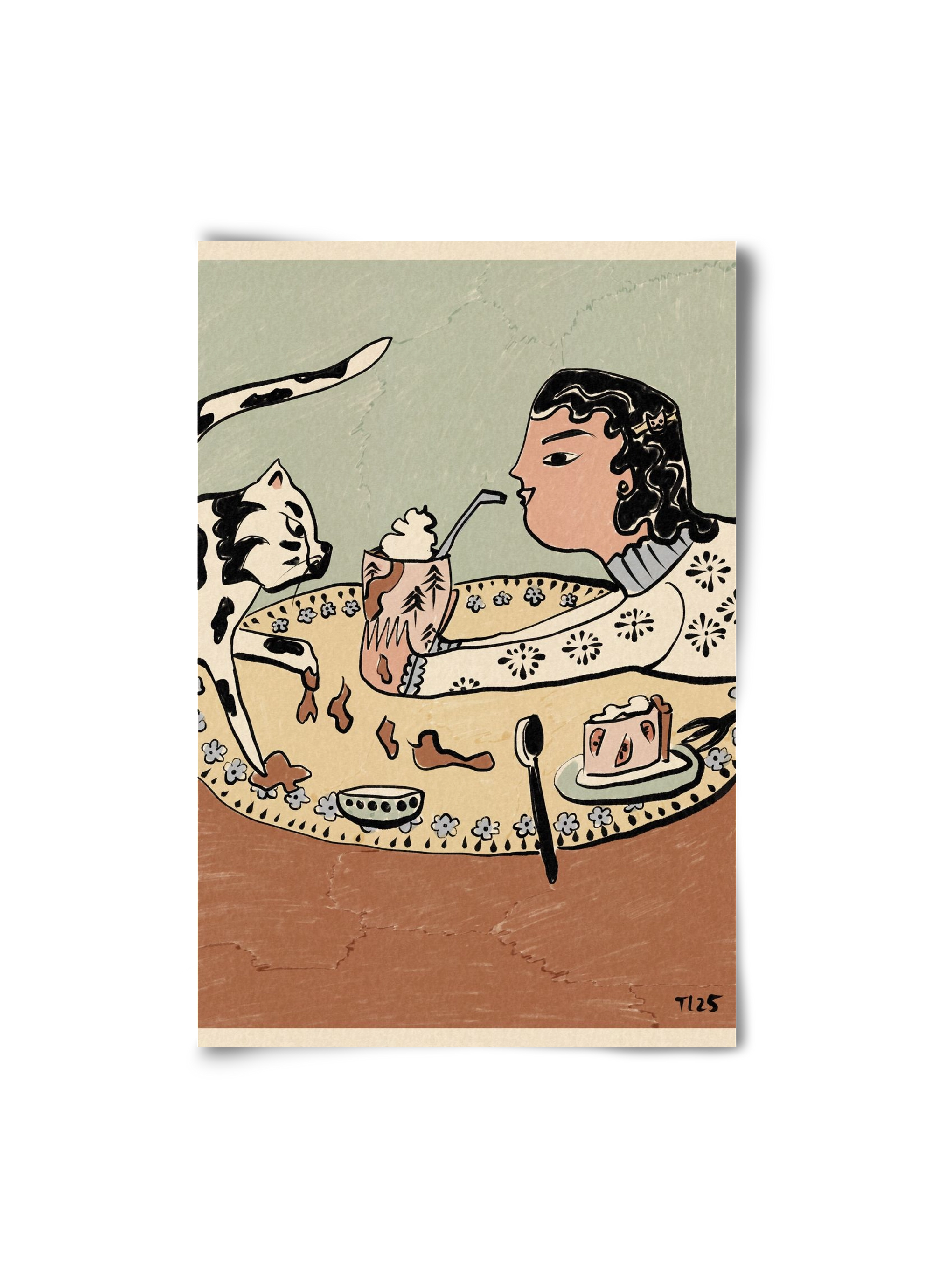 Cozy Cocoa, 20x30 cm, Keret nélkül