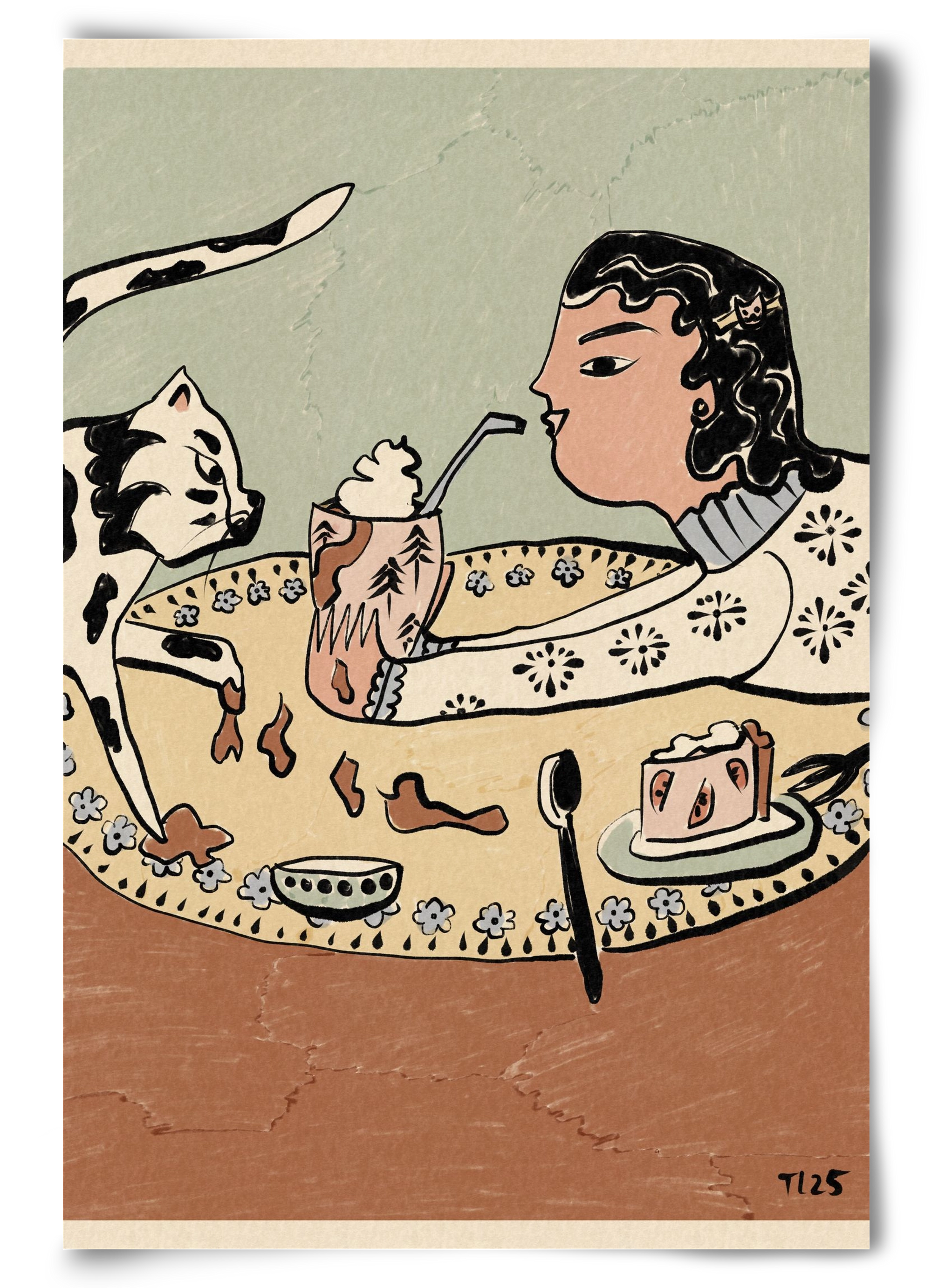 Cozy Cocoa, 60x90 cm, Keret nélkül