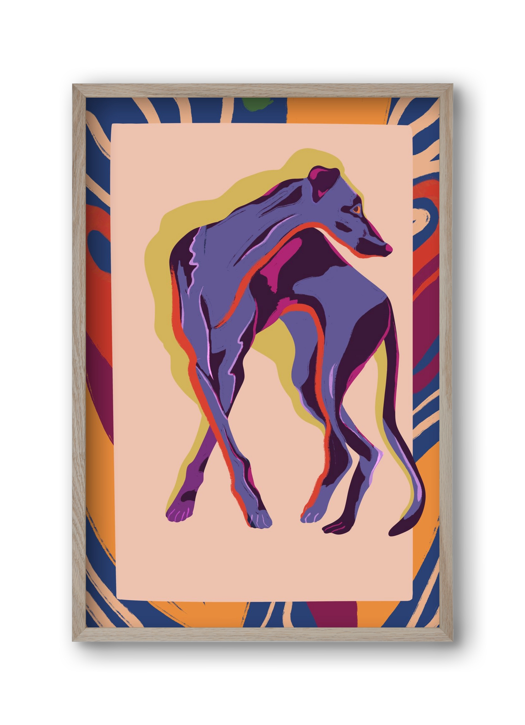 Goody, 30x45 cm (30x45 cm), Tölgy keret