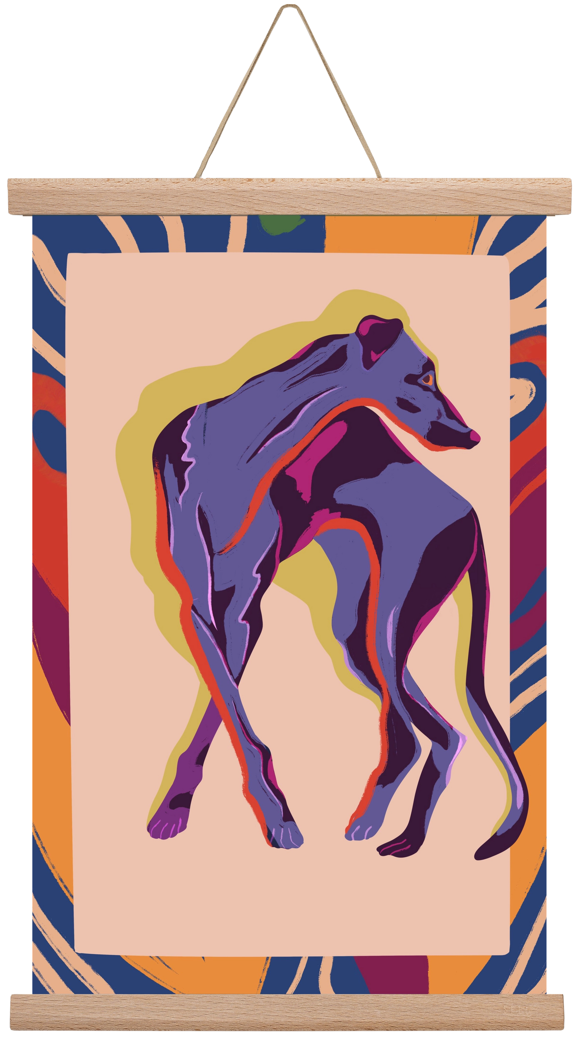 Goody, 30x45 cm (30x45 cm), Tölgy akasztó