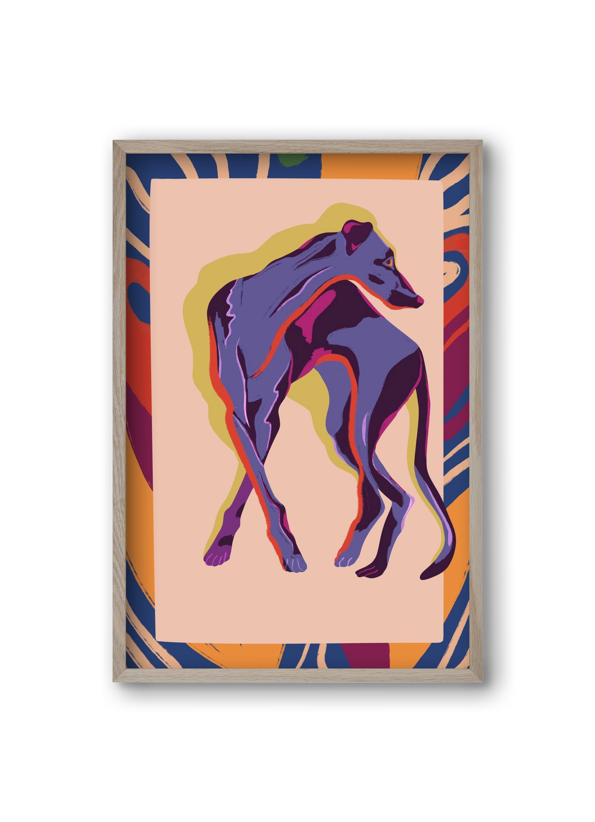 Goody, 20x30 cm (20x30 cm), Tölgy keret