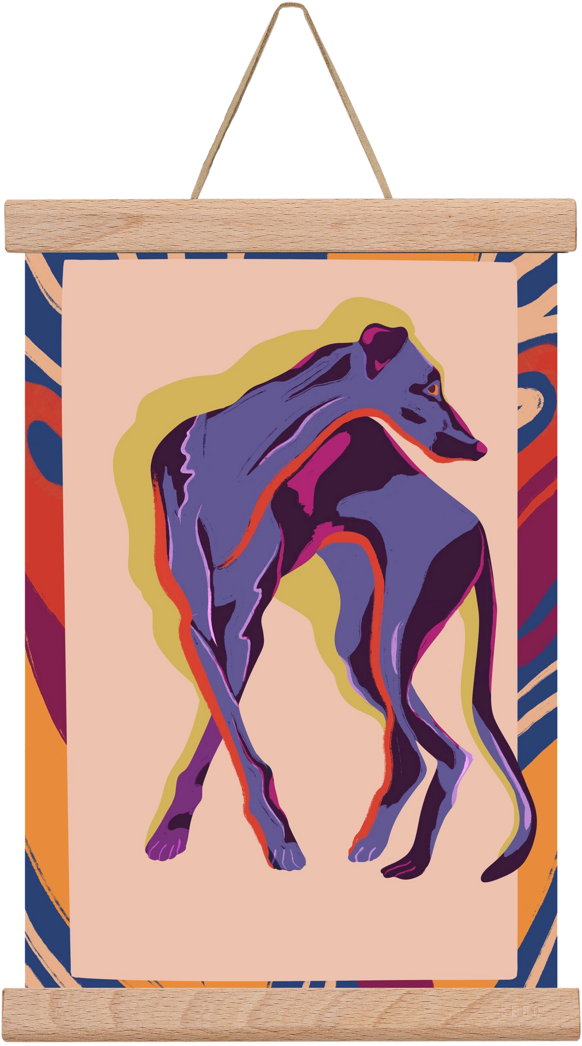 Goody, 20x30 cm (20x30 cm), Tölgy akasztó