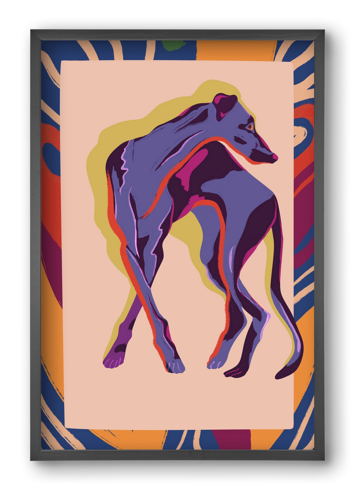 Goody, 40x60 cm (40x60 cm), Fekete keret